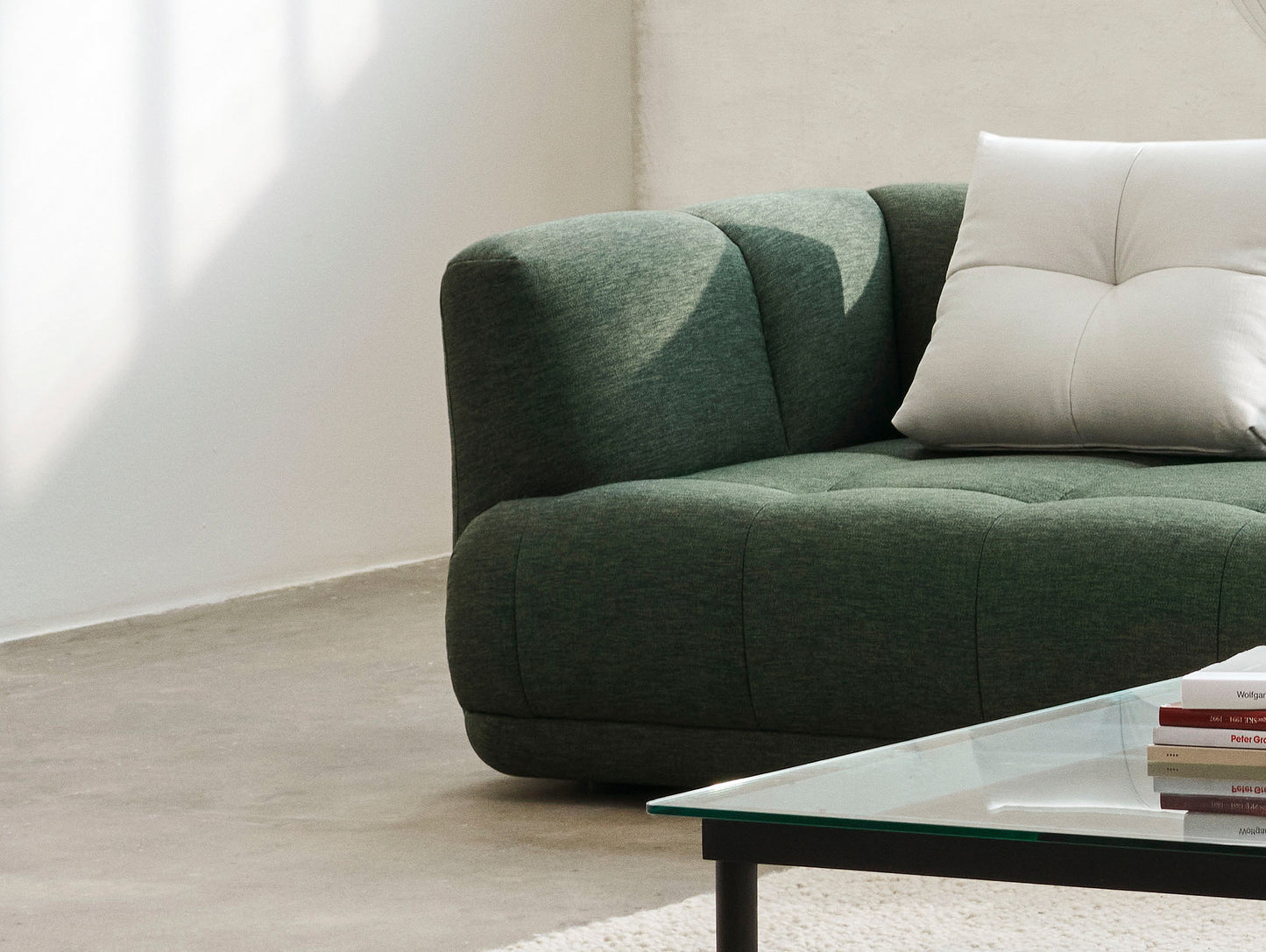 Quilton Corner Sofa by HAY - Combination 25 / Metaphor 025 windbreak