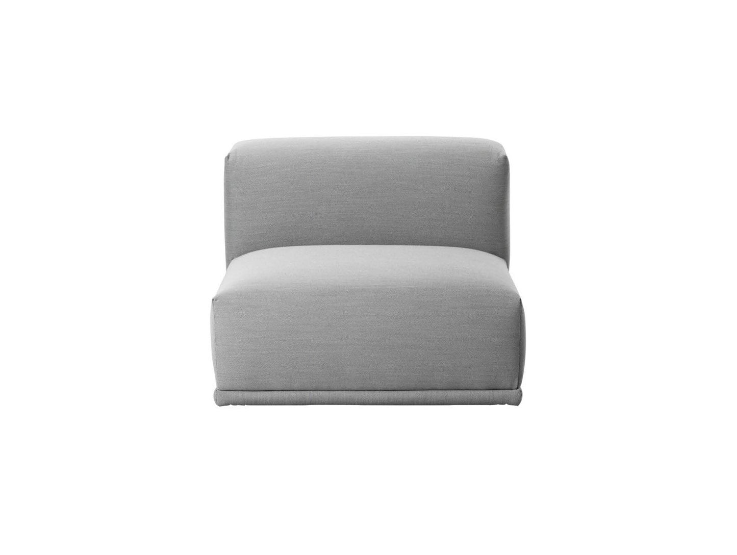 Connect Modular Sofa by Muuto - Module D / Steelcut Trio 133