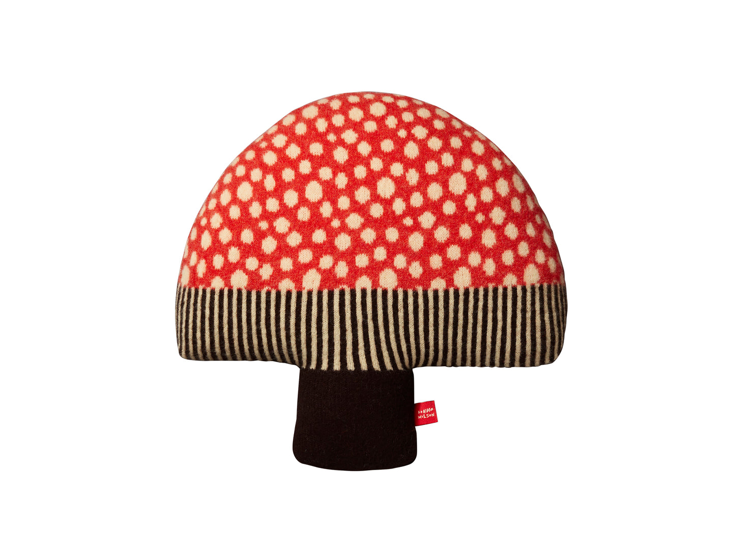 Mushroom Shaped Cushion by Donna Wilson