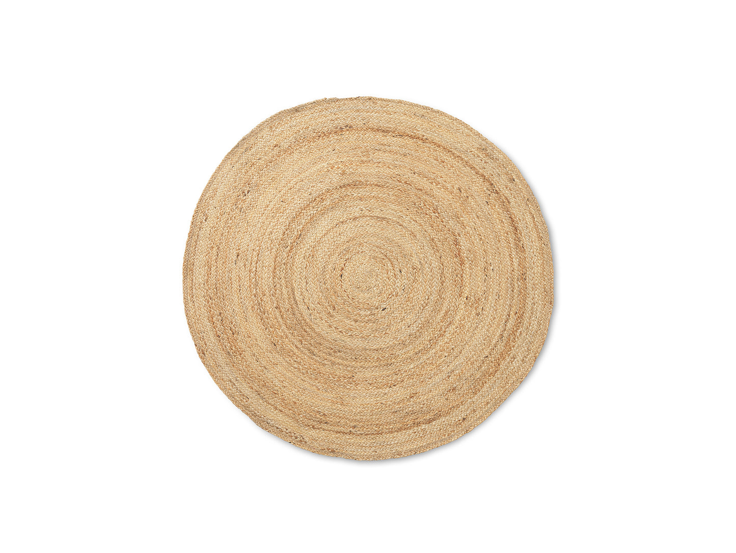 Natural Eternal Round Jute Rug by Ferm Living