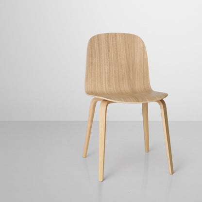Visu Chair Wood Base by Muuto  - Natural Oak