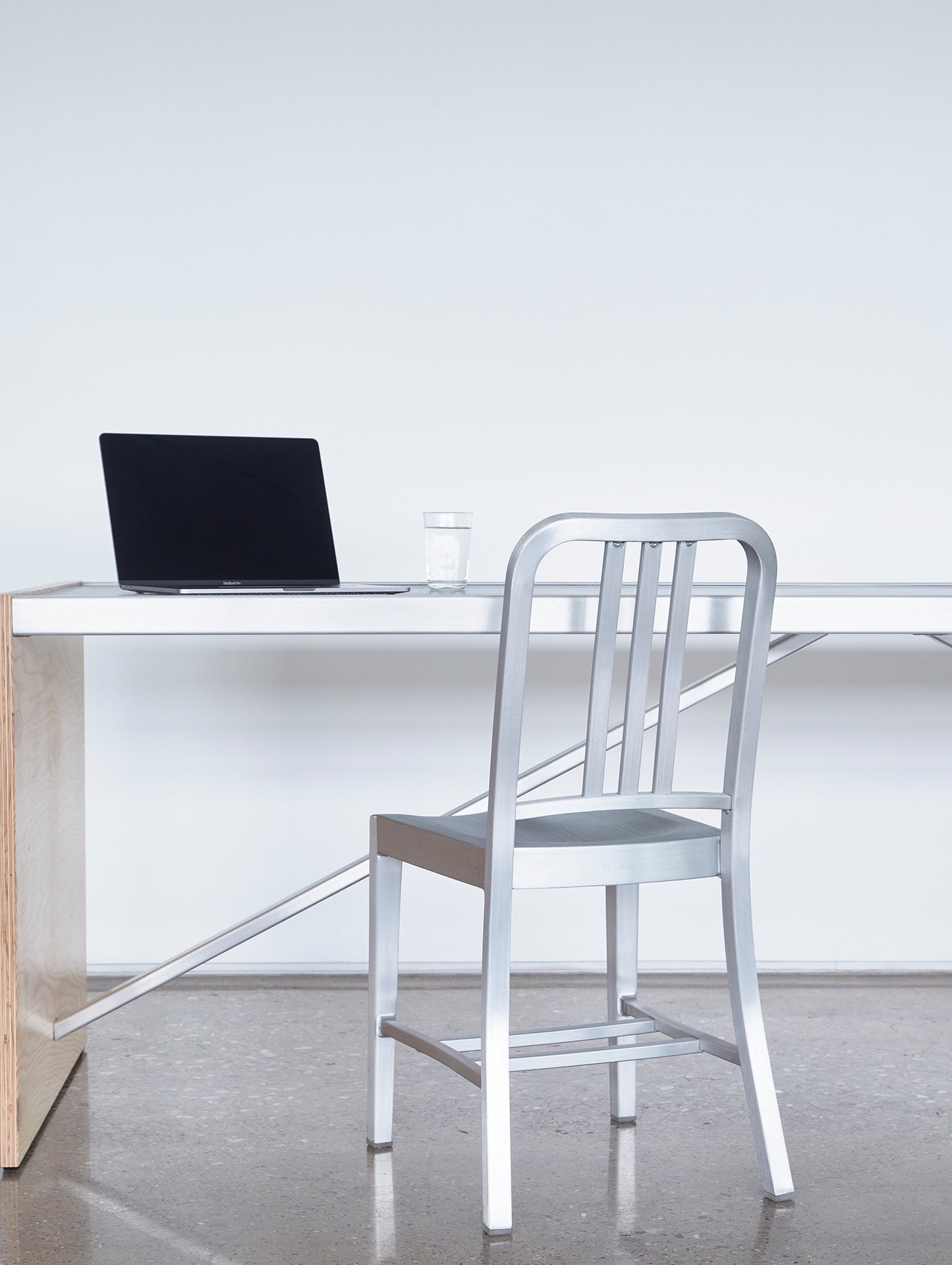 1006 Navy Chair - Hand Brushed by Emeco