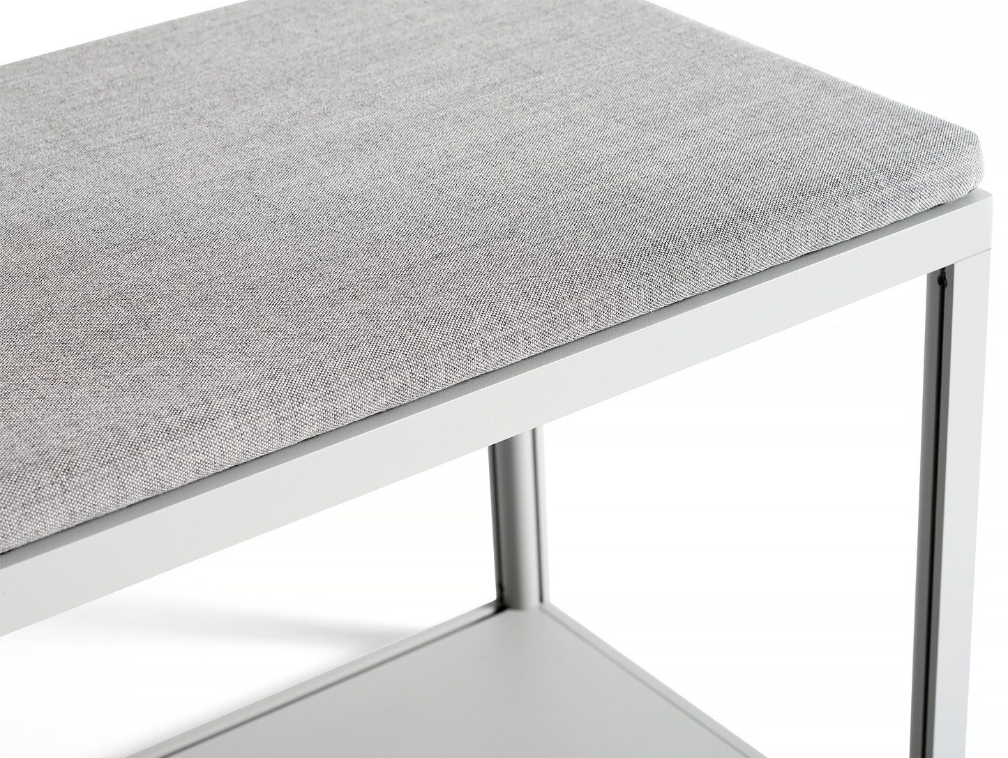 New Order Bench - Combination 100 - Light Grey Frame, Remix 123 Upholstery