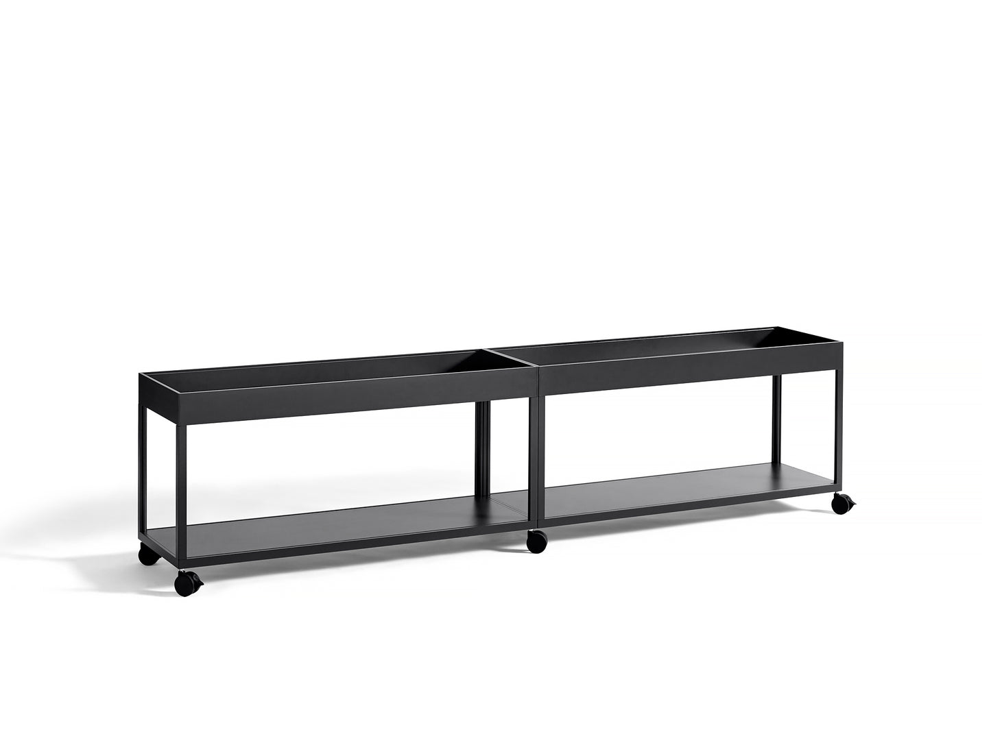 New Order Shelving - Combination 103, 2 Layers in Charcoal