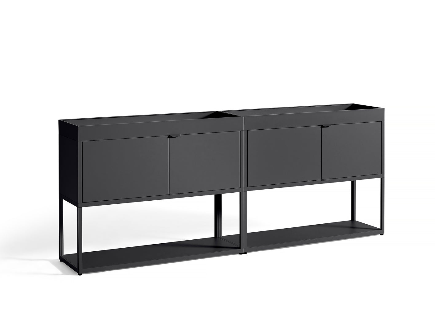 New Order Cabinet by HAY - Combination 203 / Charcoal