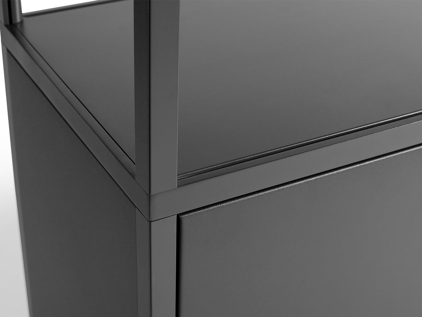 New Order Cabinet with adjustable shelves - Combination 204 in Charcoal