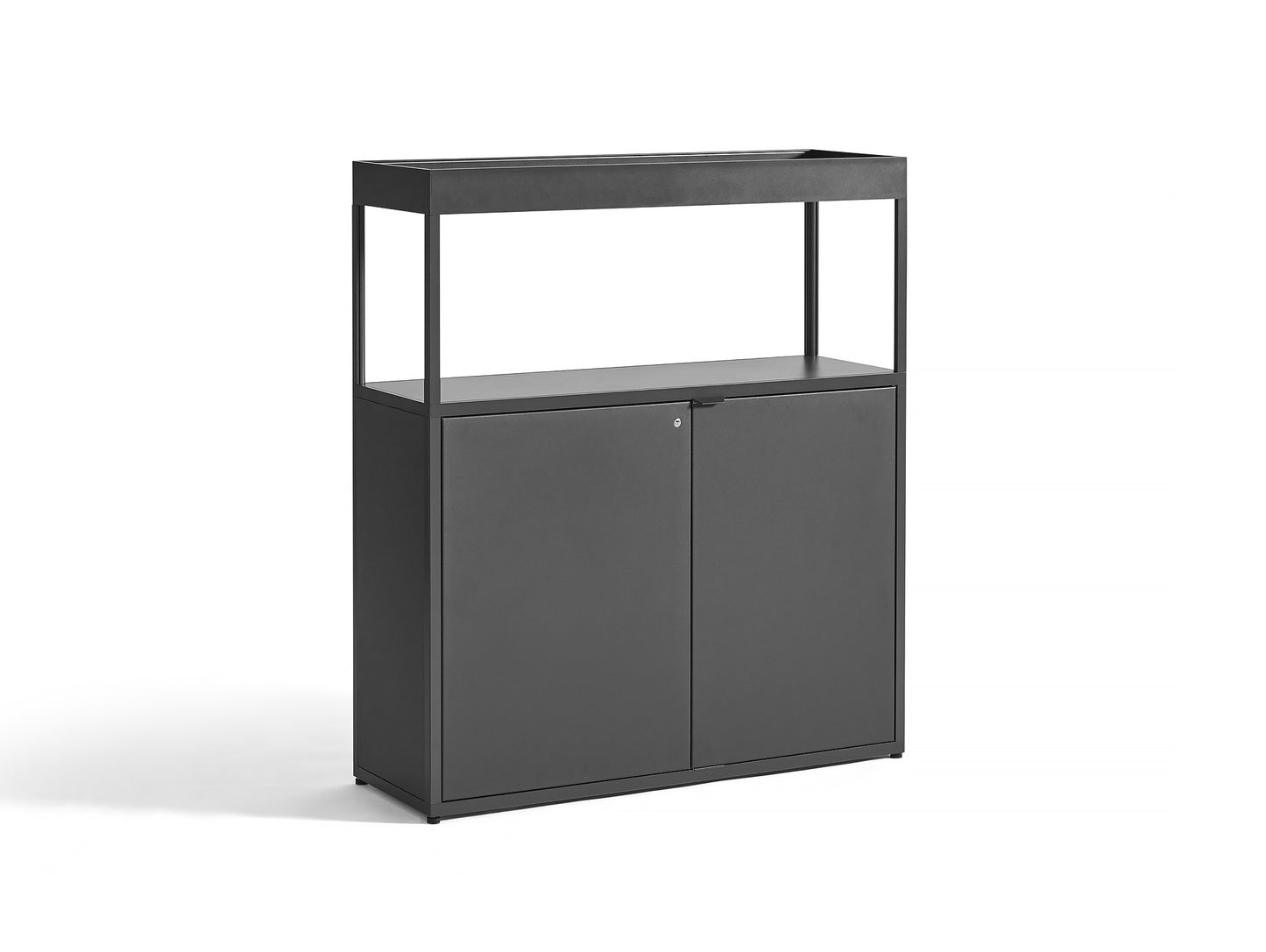 New Order Cabinet with adjustable shelves - Combination 204 in Charcoal