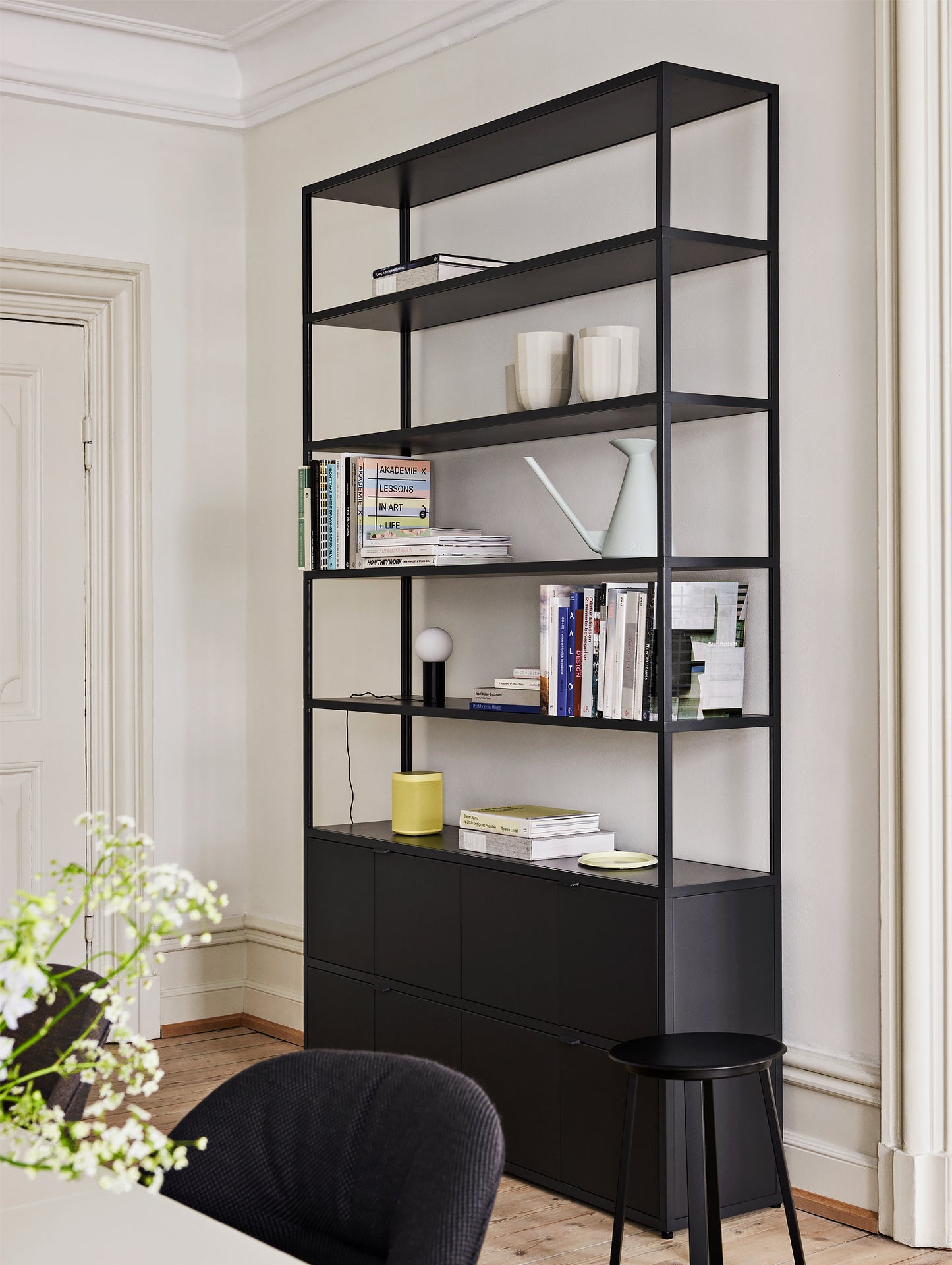 New Order Shelving - Combination 702 / 8 Layers in Charcoal