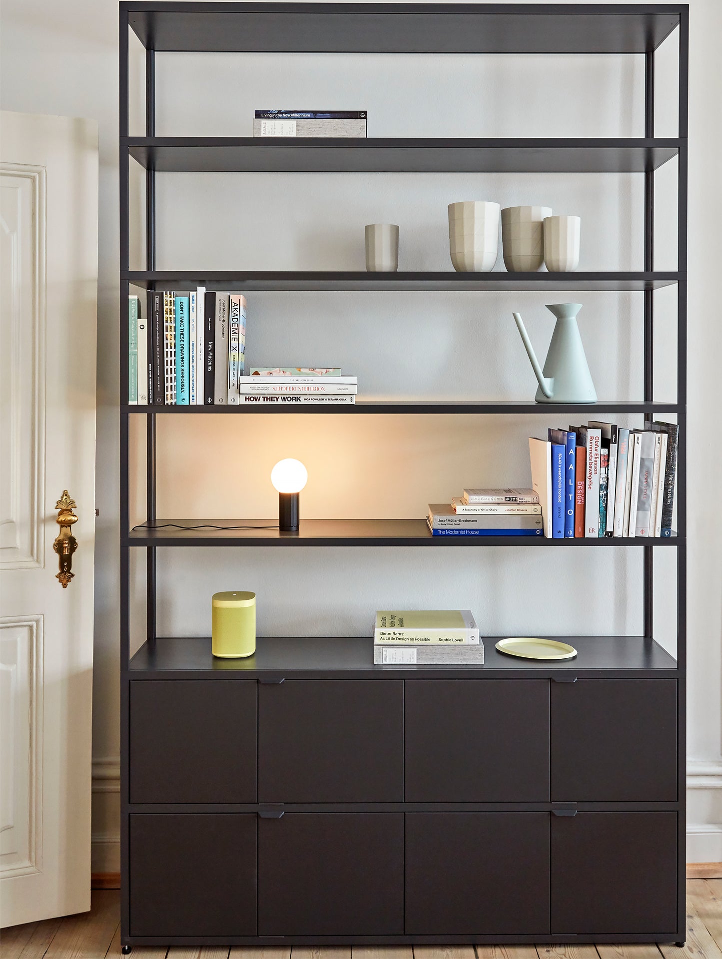 New Order Shelving - Combination 702 / 8 Layers in Charcoal