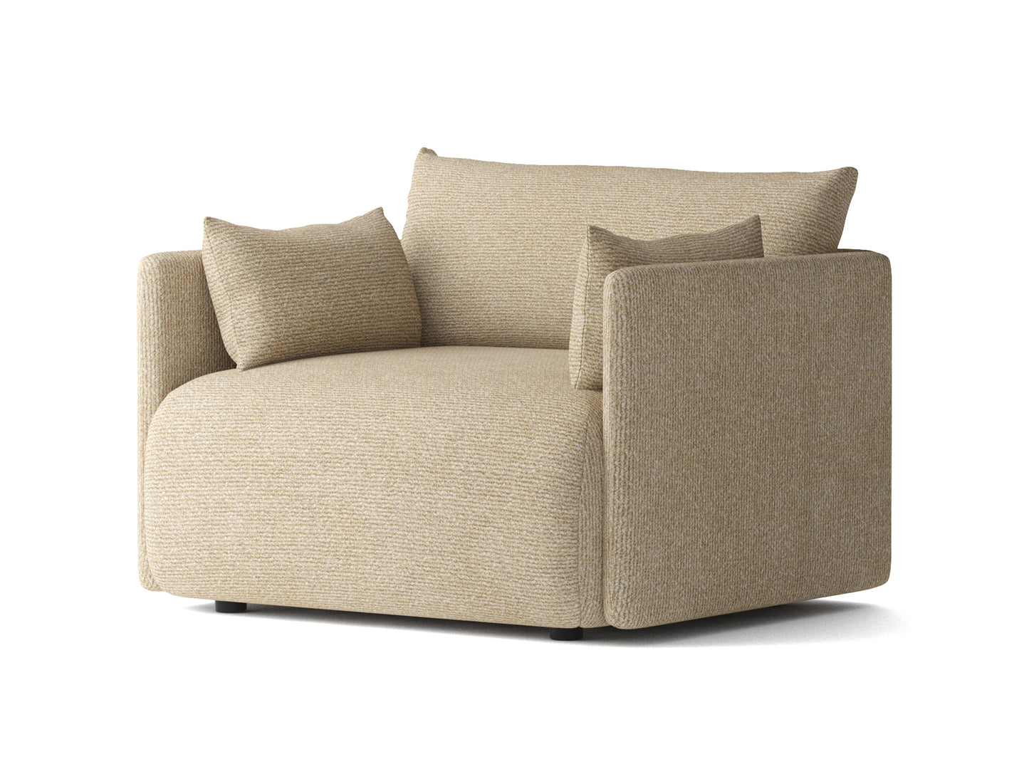 Offset 1-Seater Sofa by Menu - Moss 0019