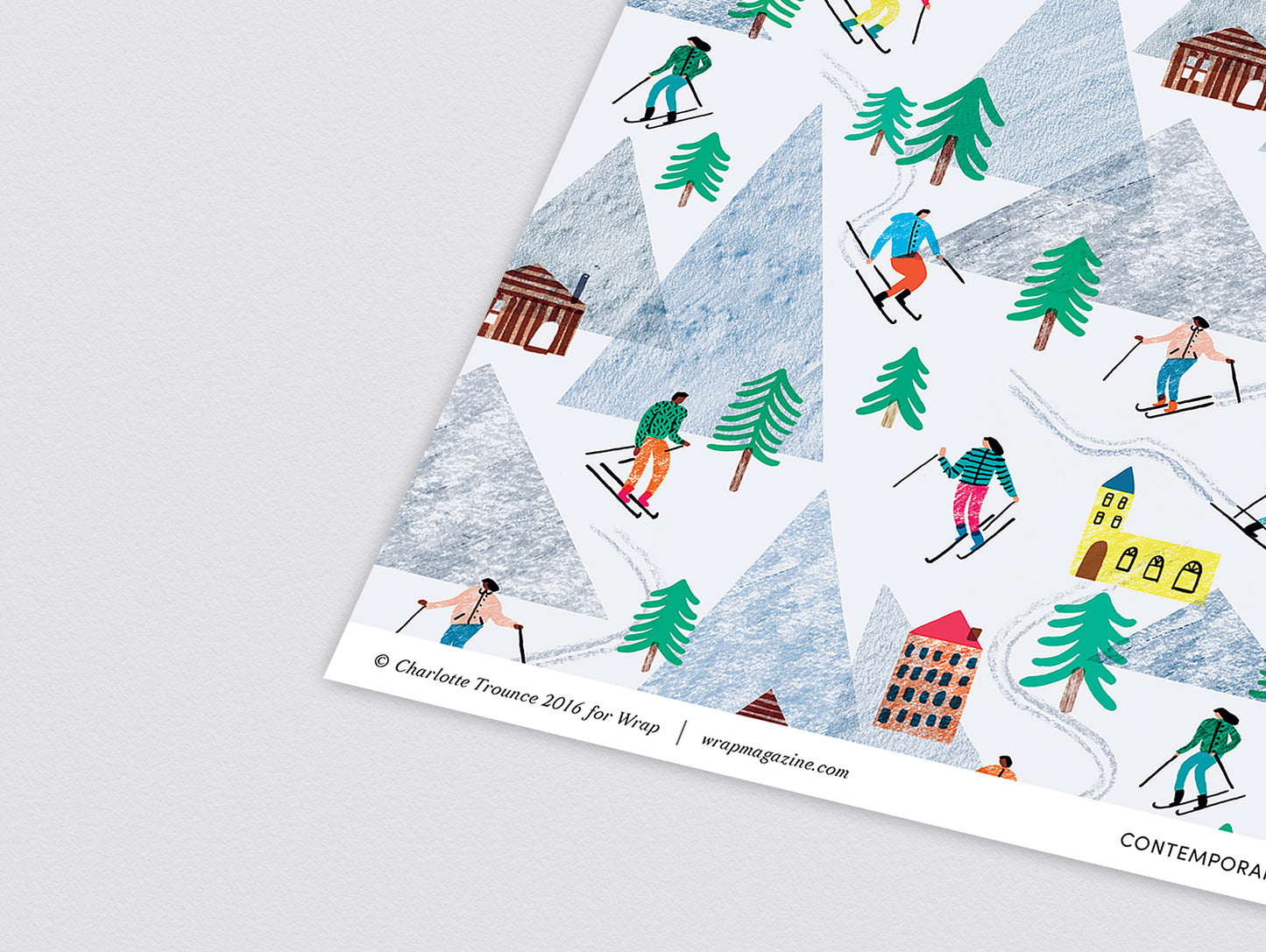 'On the Slopes' paper by Wrap