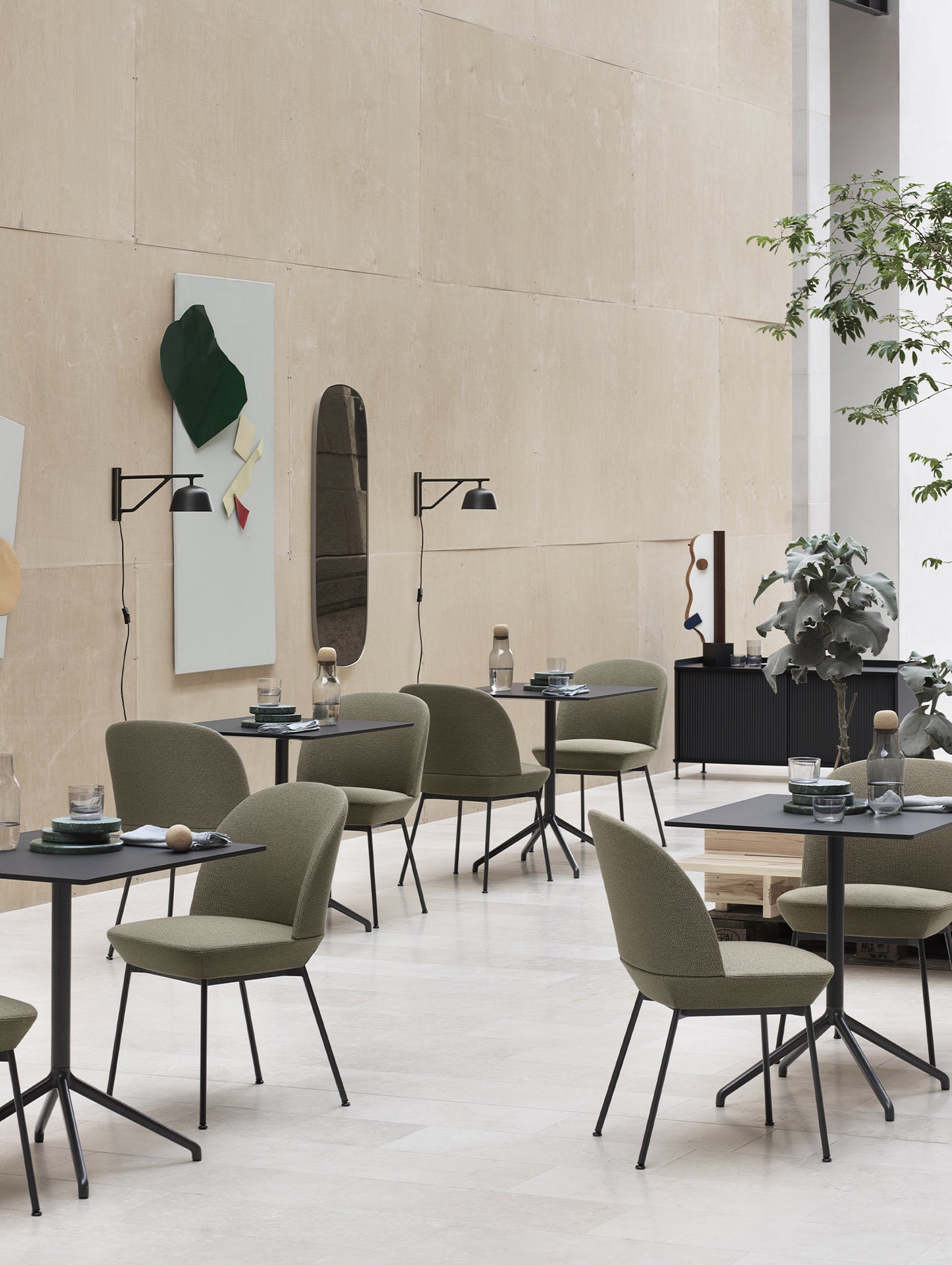 Oslo Side Chair by Muuto - Ocean 21 (Not available in the UK)