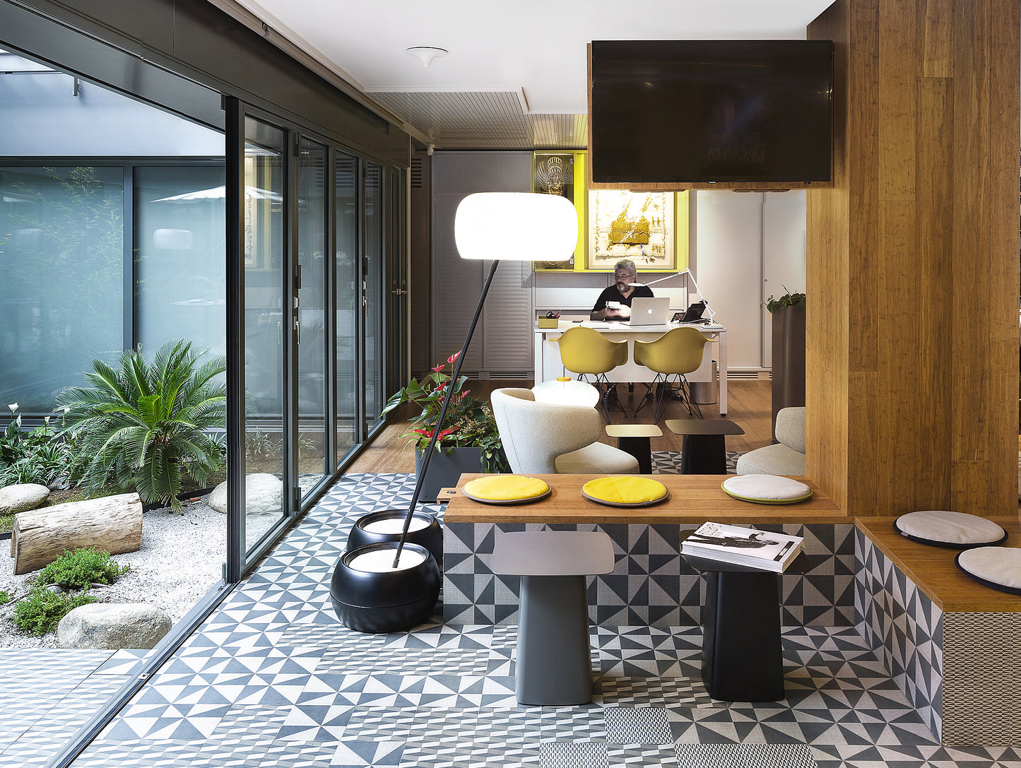 Outdoor Metal Side Table by Vitra