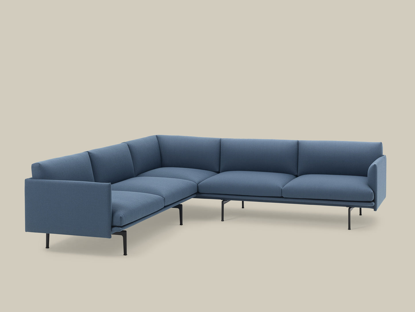 Muuto Outline Corner Sofa - Vidar 733