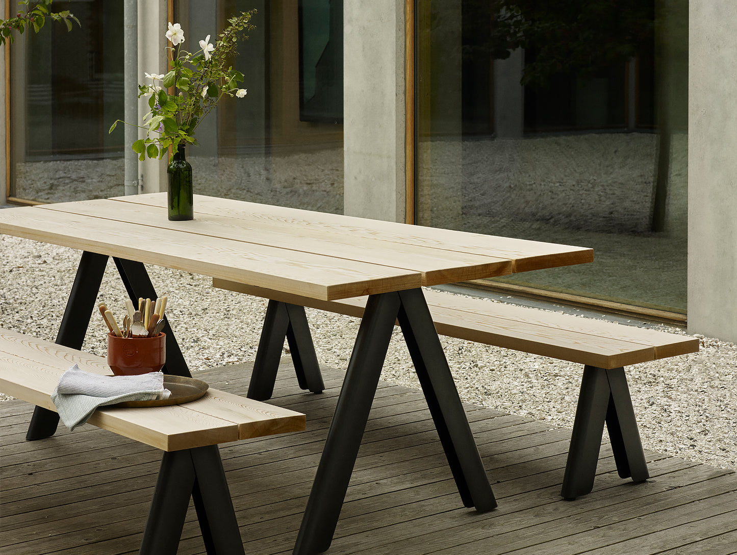 Overlap Outdoor Table by Skagerak