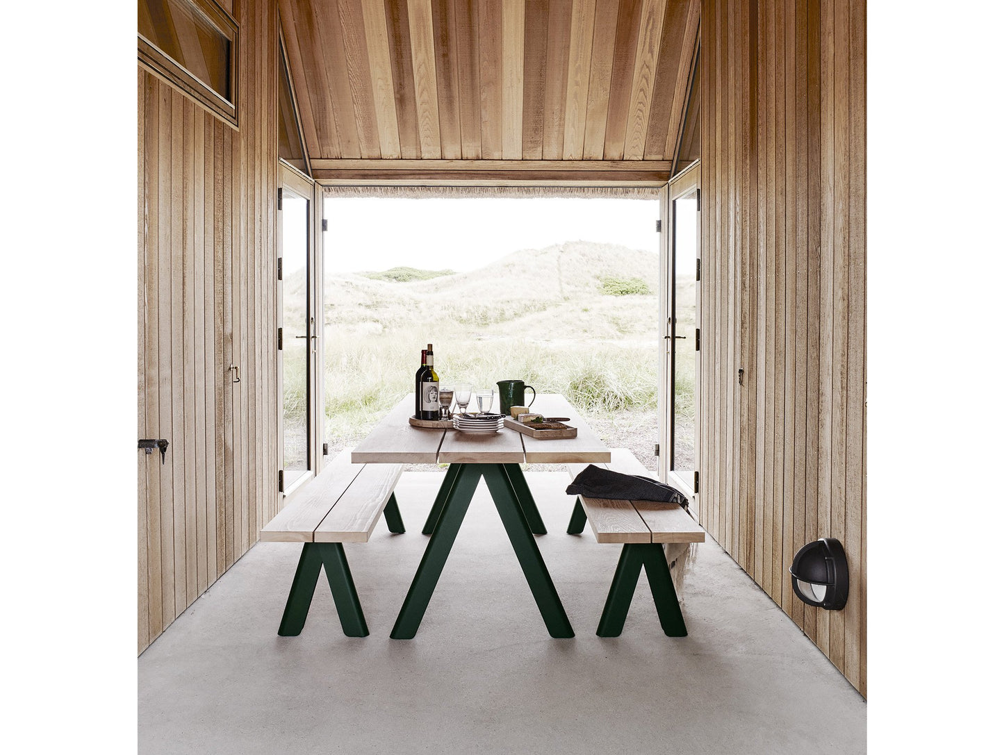 Overlap Outdoor Bench by Skagerak