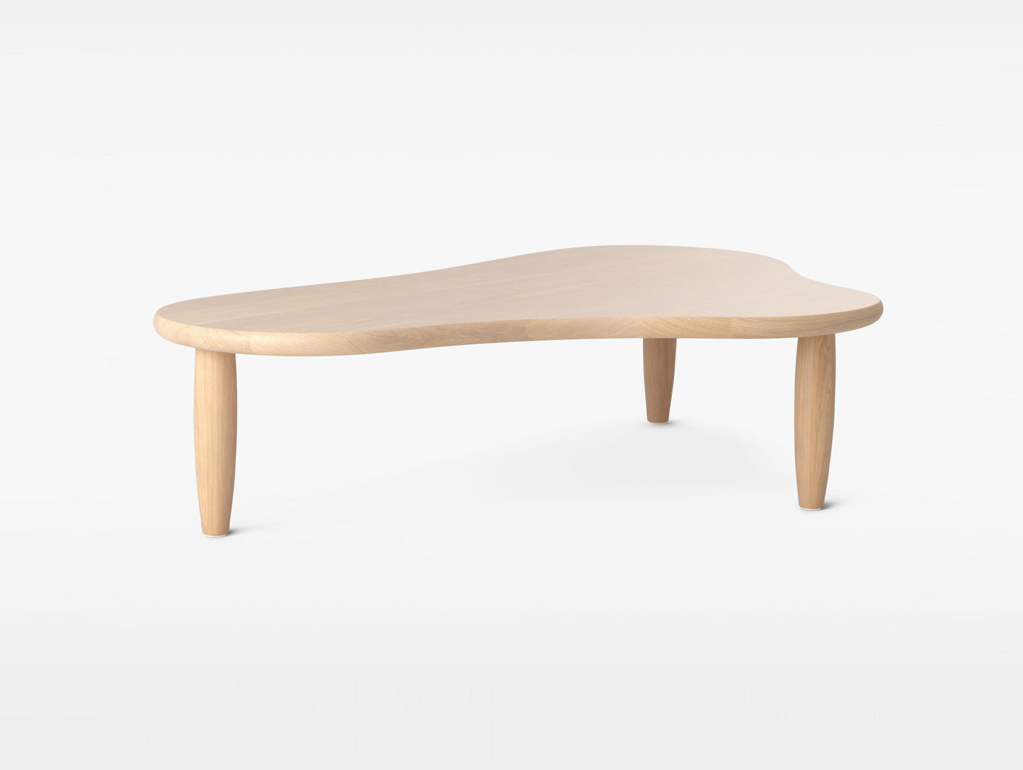 Puddle Table by Massproductions - Natural Oak