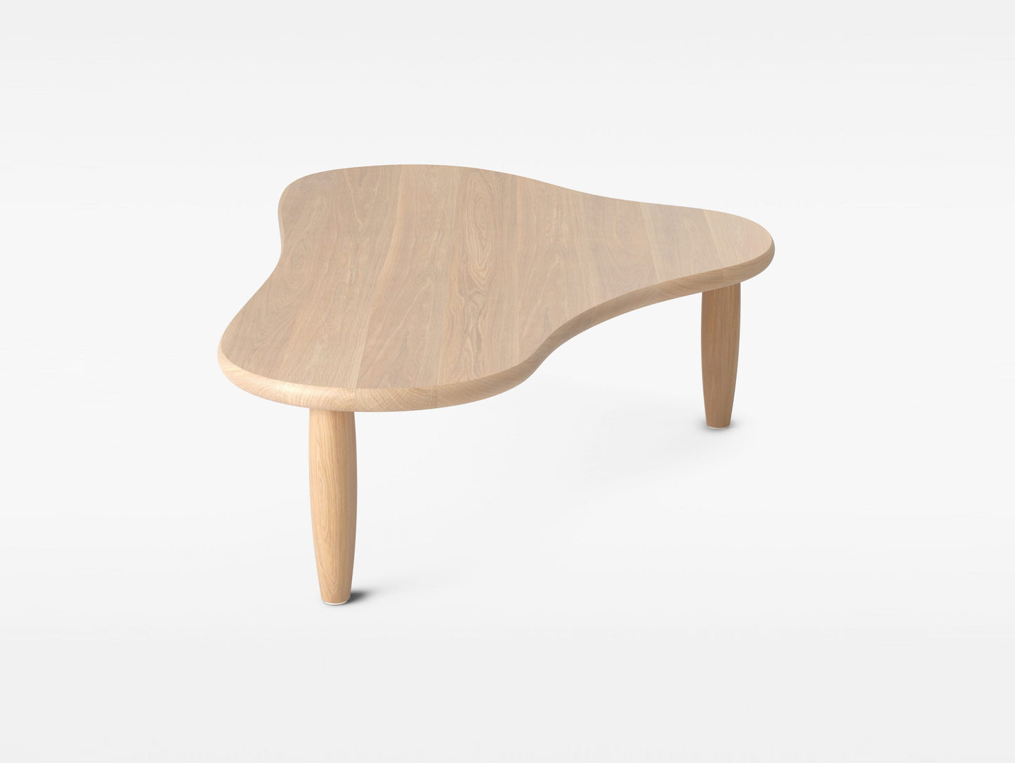 Puddle Table by Massproductions - Natural Oak