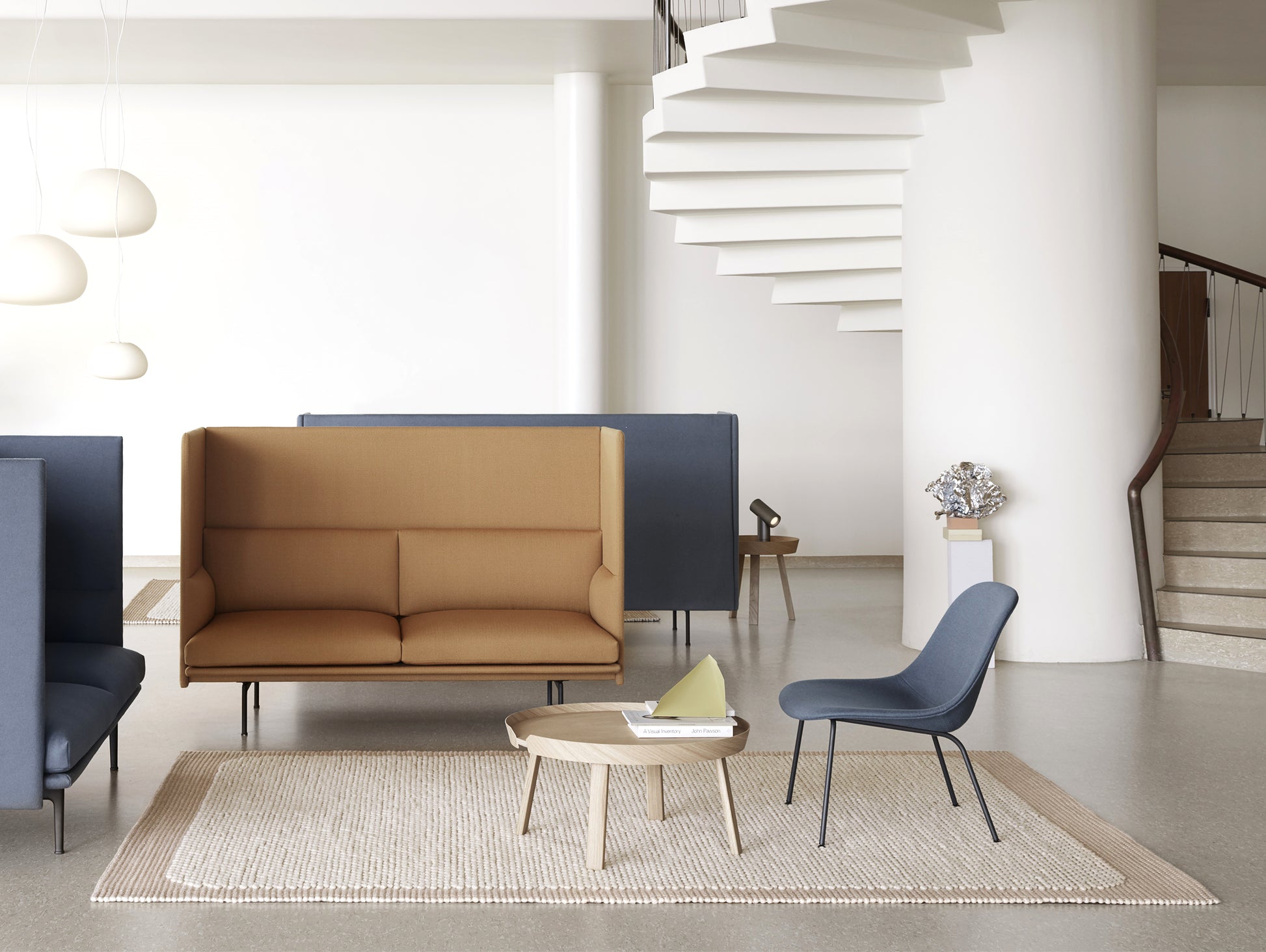 Pebble Rug by Muuto - Pale Rose 200 x 300 cm