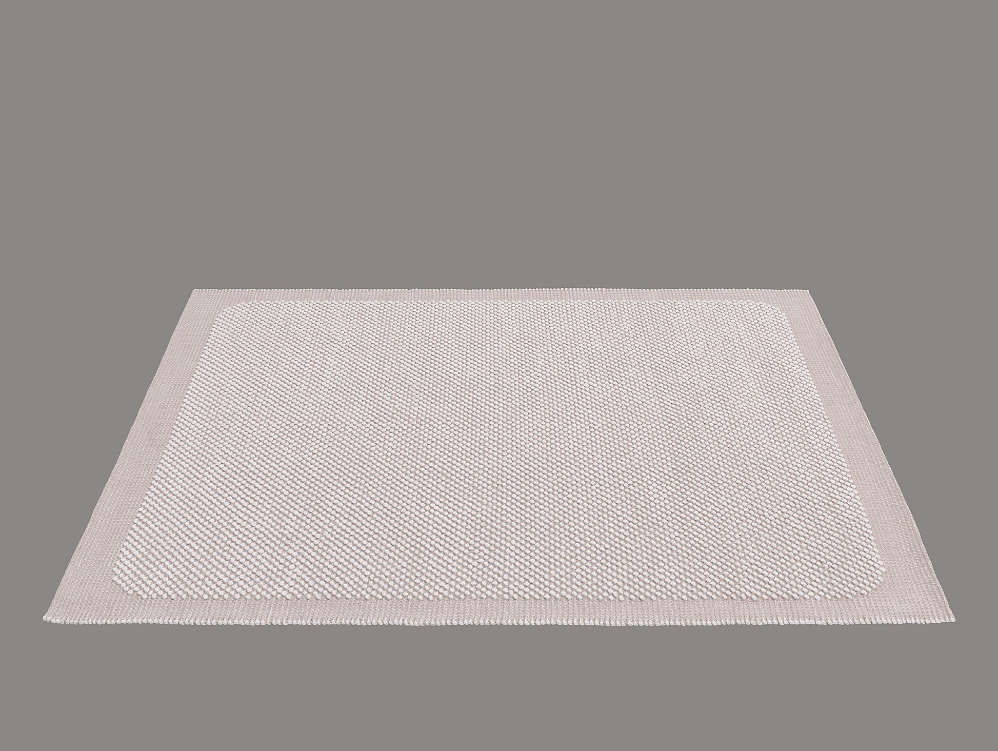 Large Pale Rose Pebble Rug by Muuto