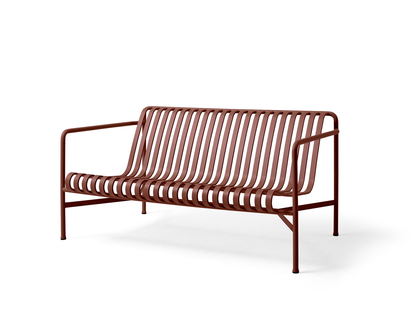 HAY Palissade Lounge Sofa, Iron Red