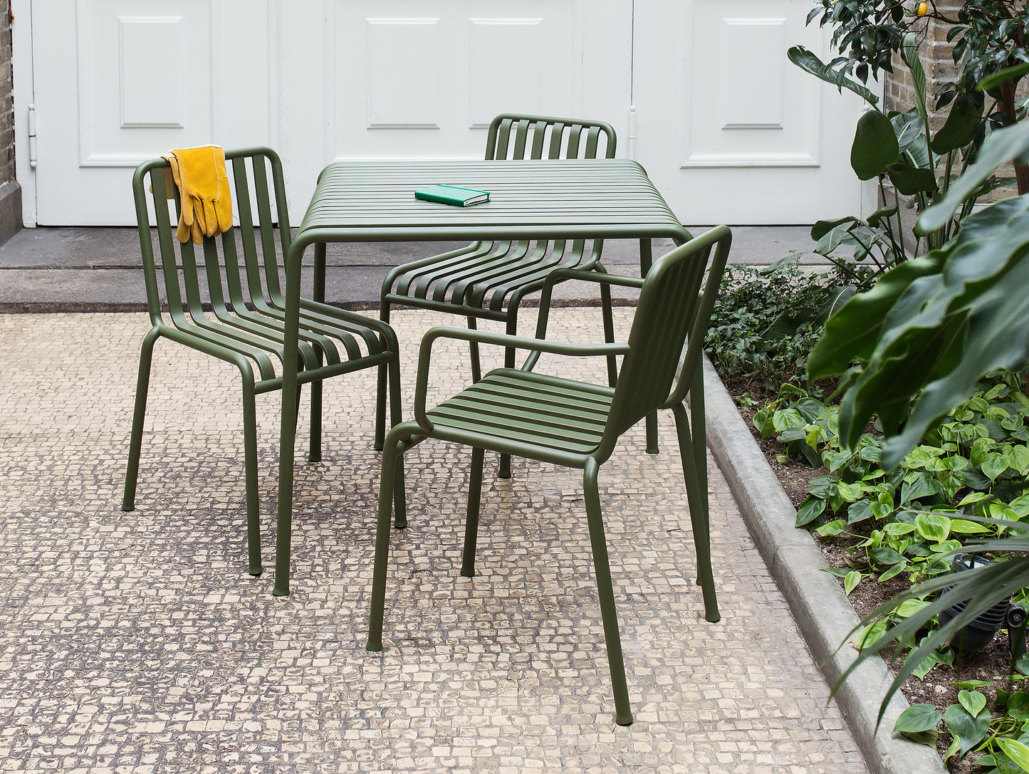Palissade Armchair by HAY - Olive