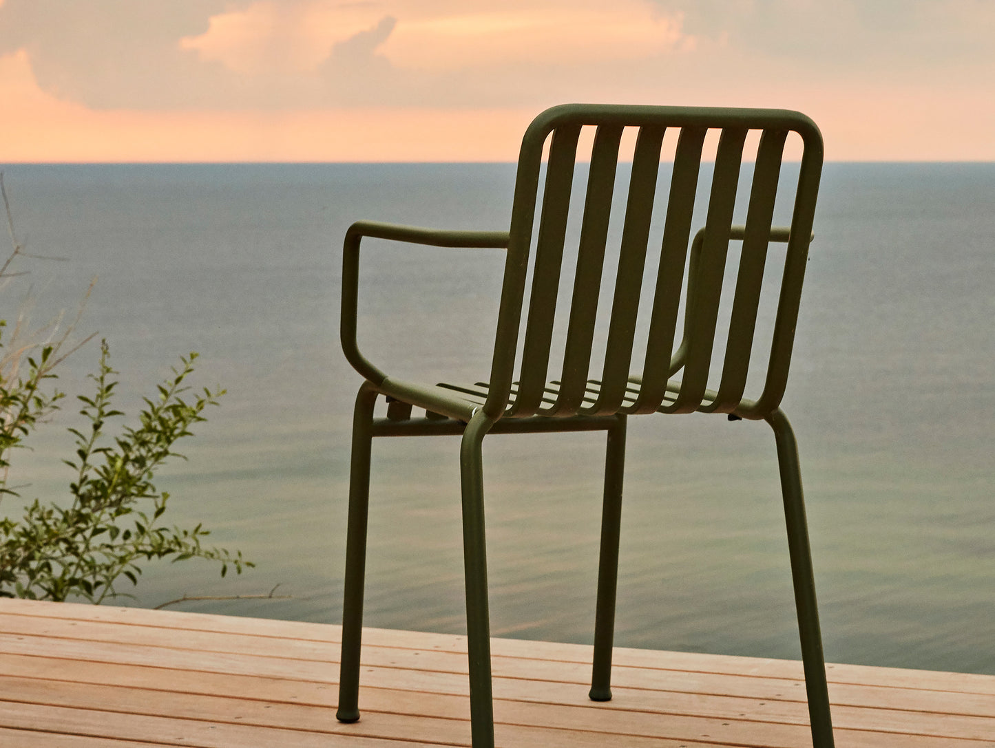 Palissade Armchair by HAY - Olive