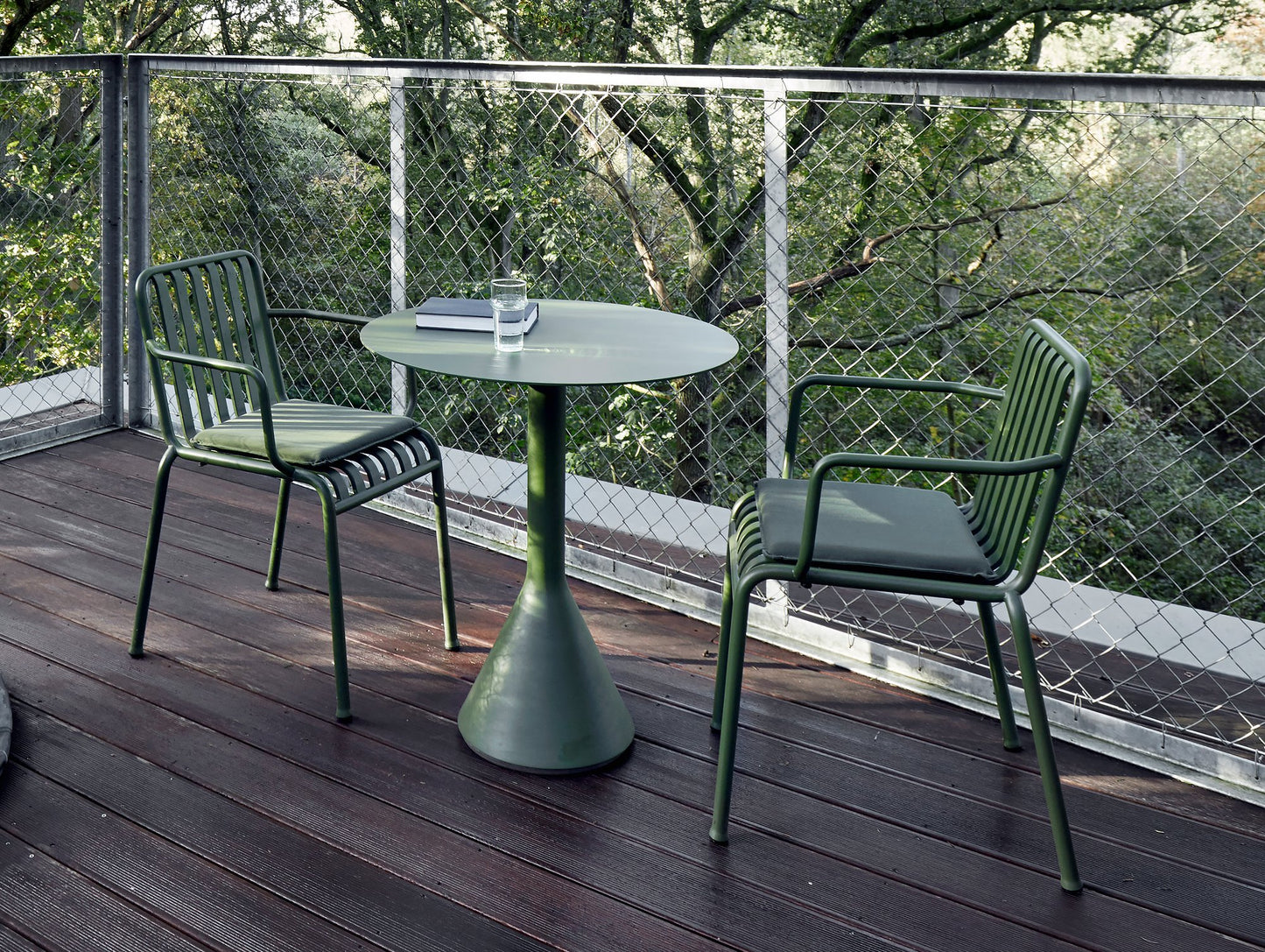 Palissade Armchair by HAY - Olive