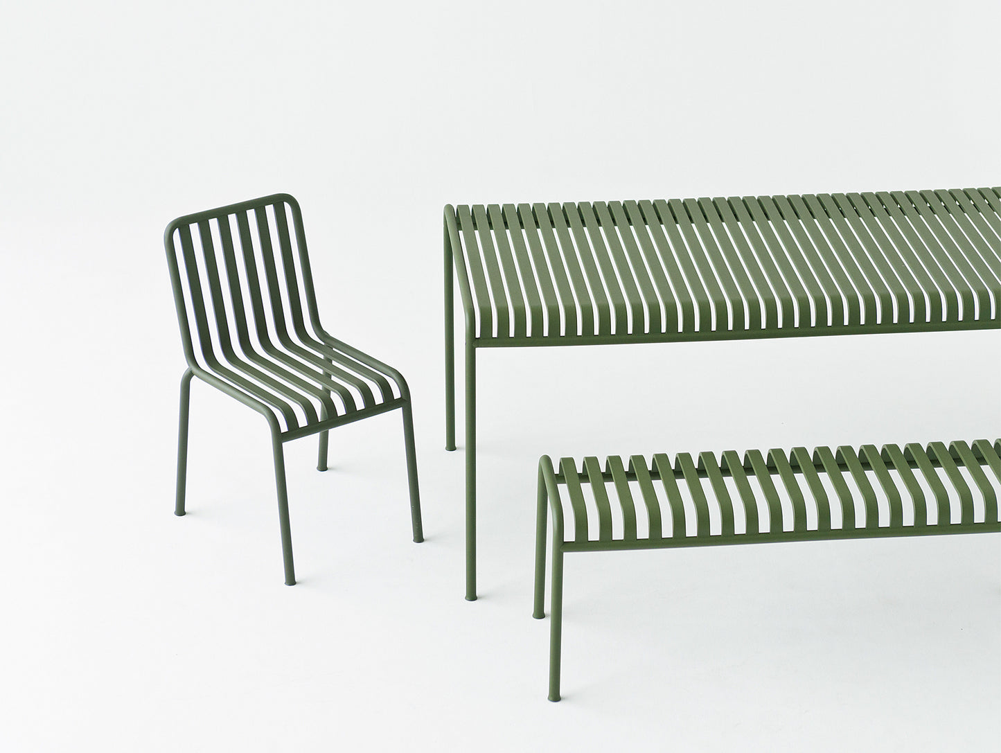 HAY Palissade Bench - Olive