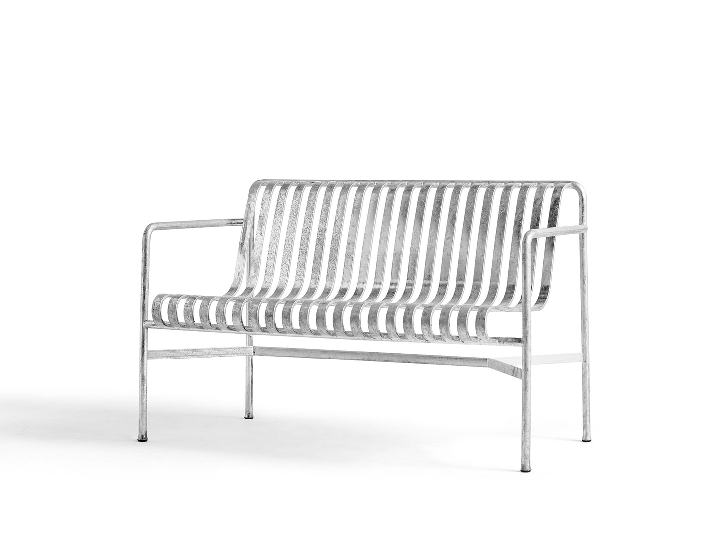 HAY Palissade Dining Bench - Hot Galvanised
