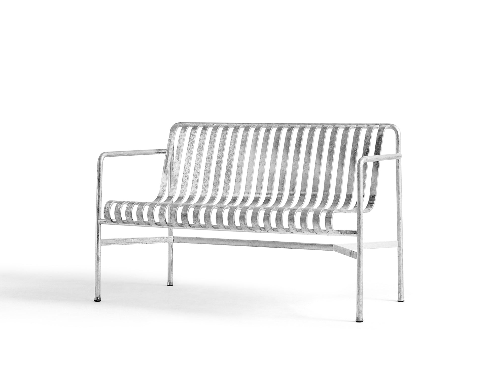 HAY Palissade Dining Bench - Hot Galvanised