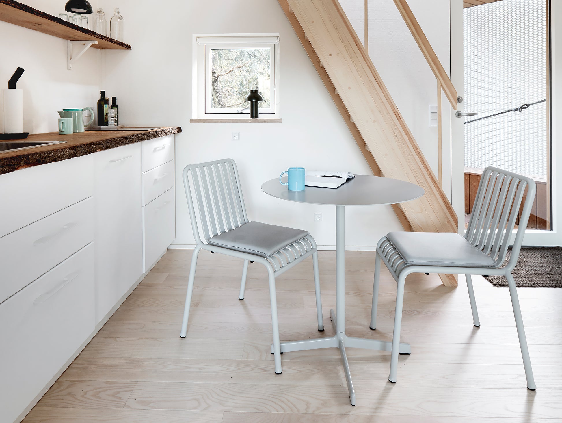 Palissade Chair by HAY - Sky Grey