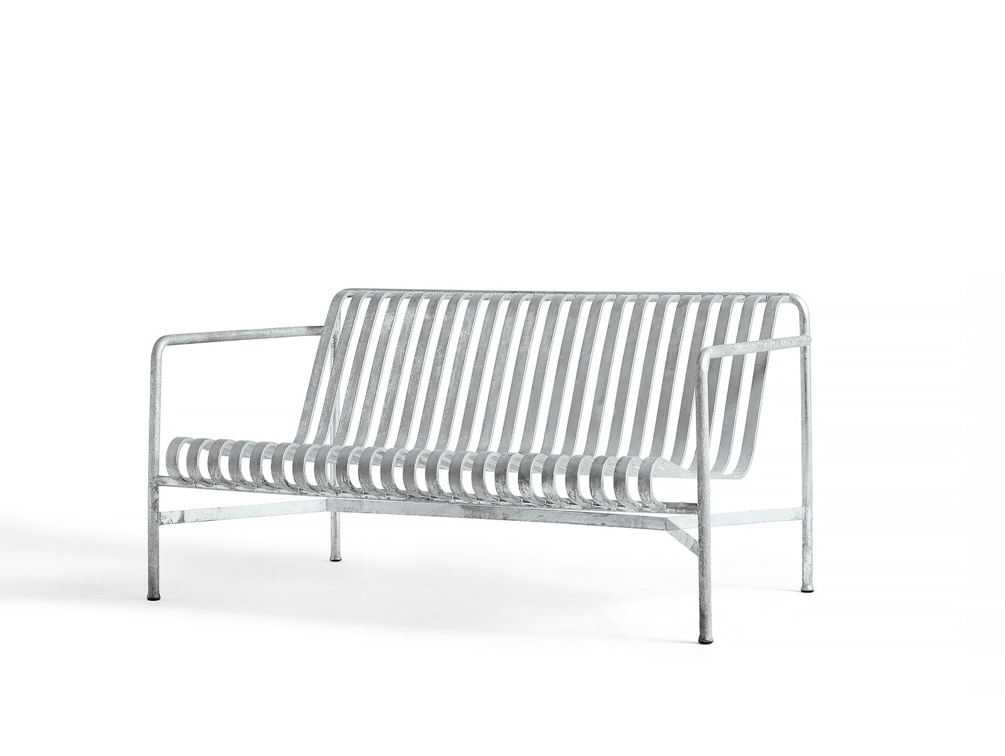 HAY Palissade Lounge Sofa, Hot Galvanised