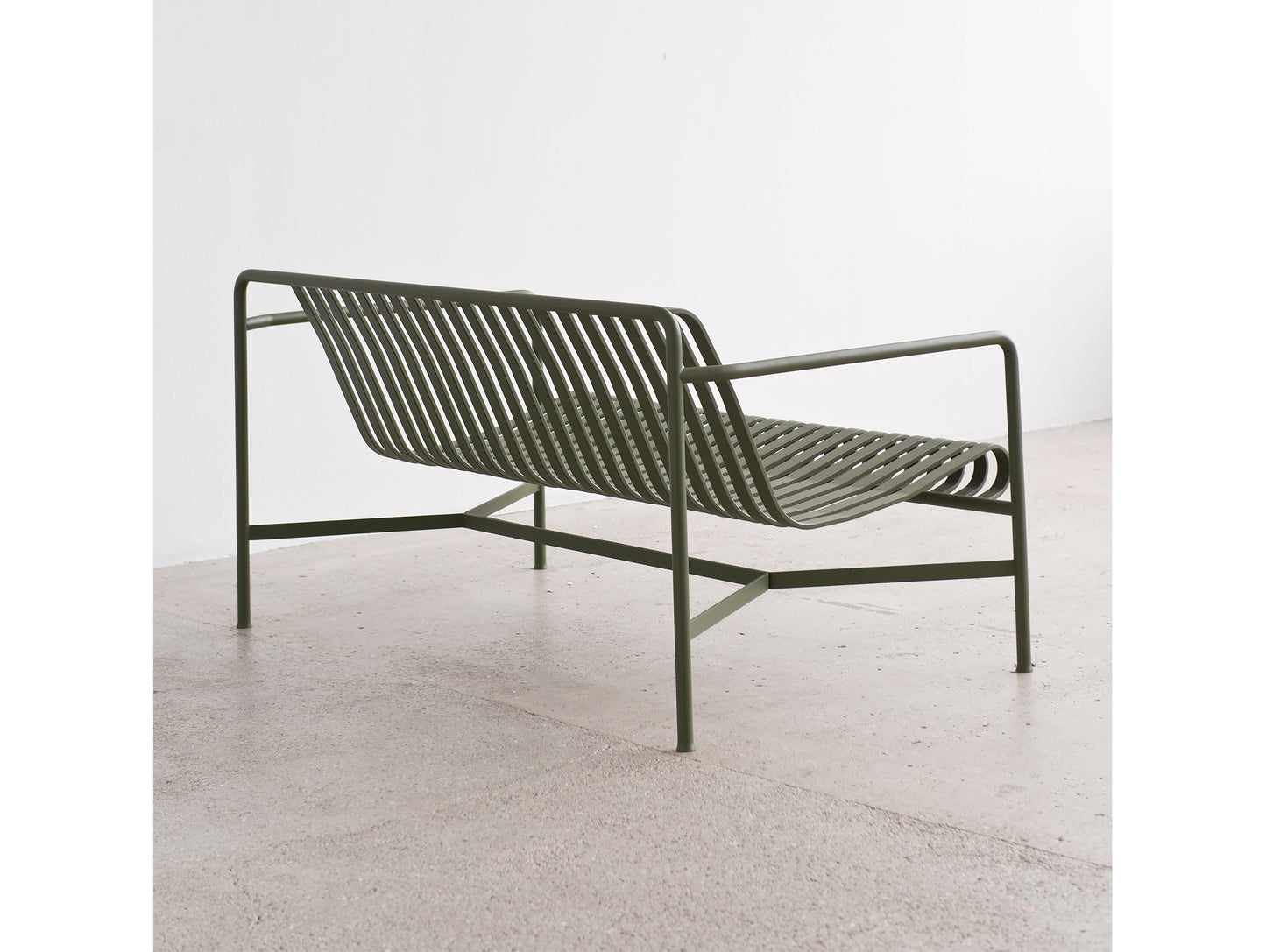HAY Palissade Lounge Sofa, Olive