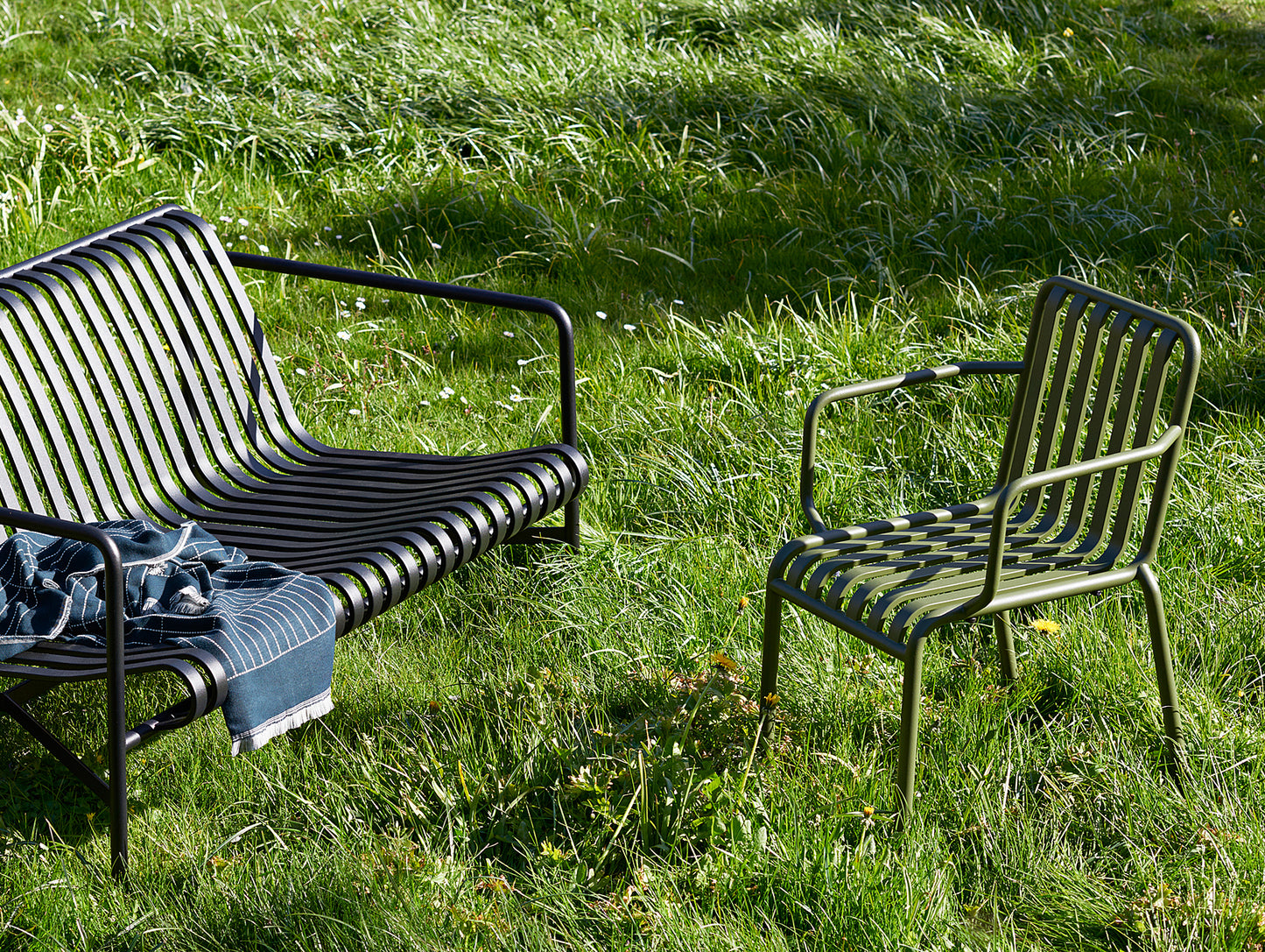 HAY Palissade Lounge Sofa, Anthracite