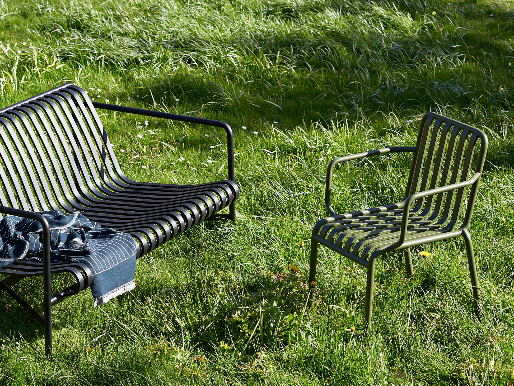 HAY Palissade Lounge Sofa, Anthracite