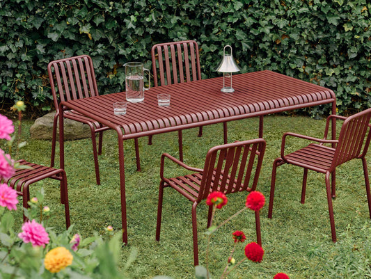 HAY Palissade Table, 160 cm, Iron Red