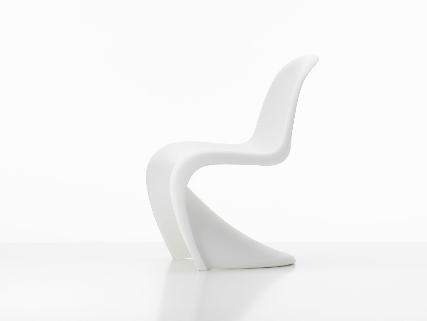 White Panton Junior by Vitra