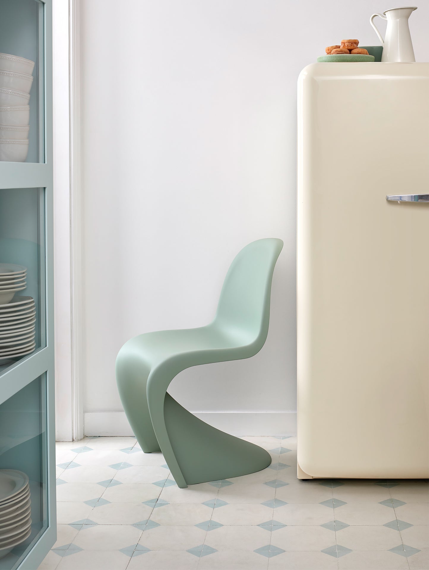 Soft Mint Panton Chair by Vitra