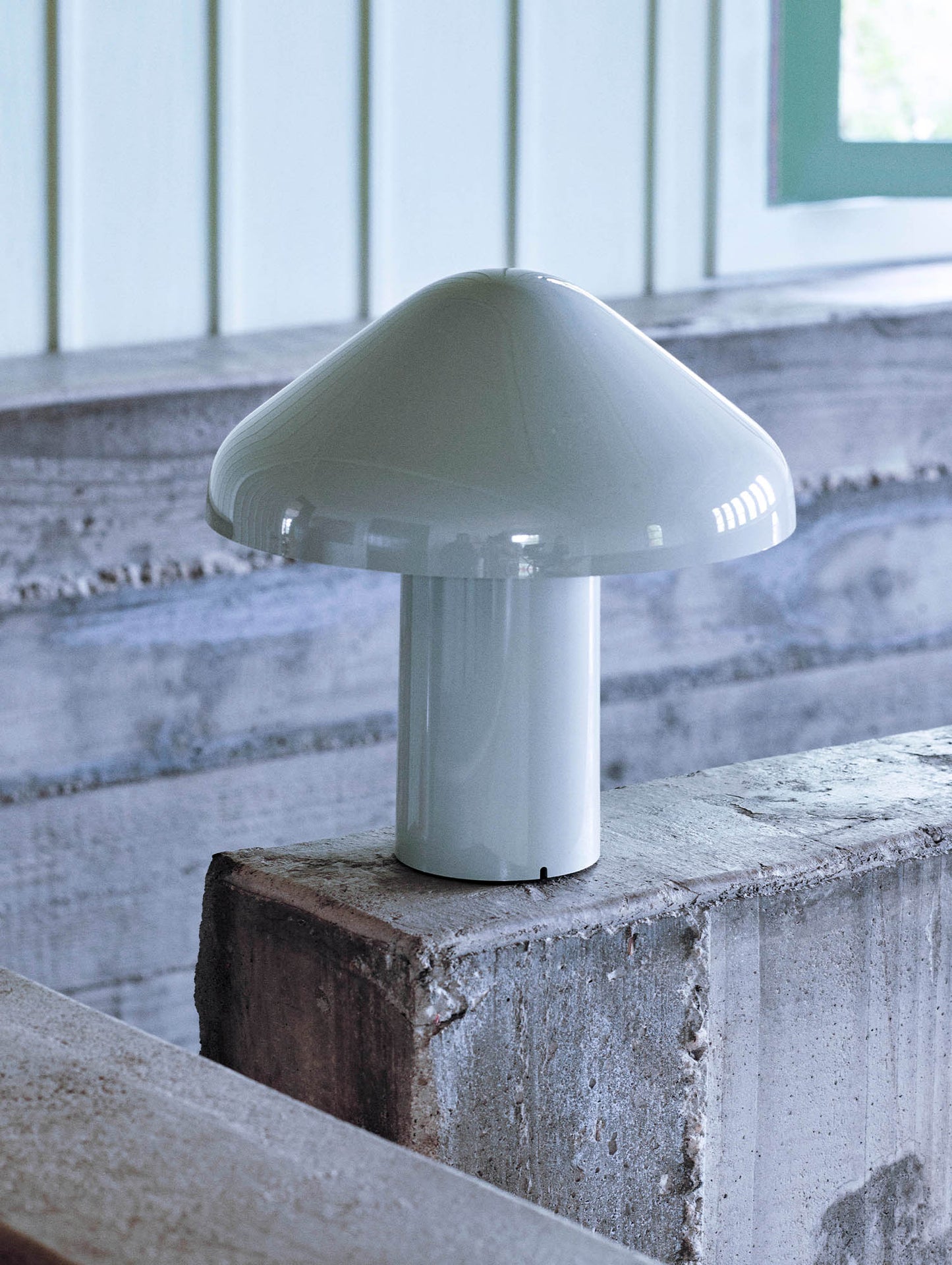 HAY Pao Portable Lamp by HAY - Cool Grey