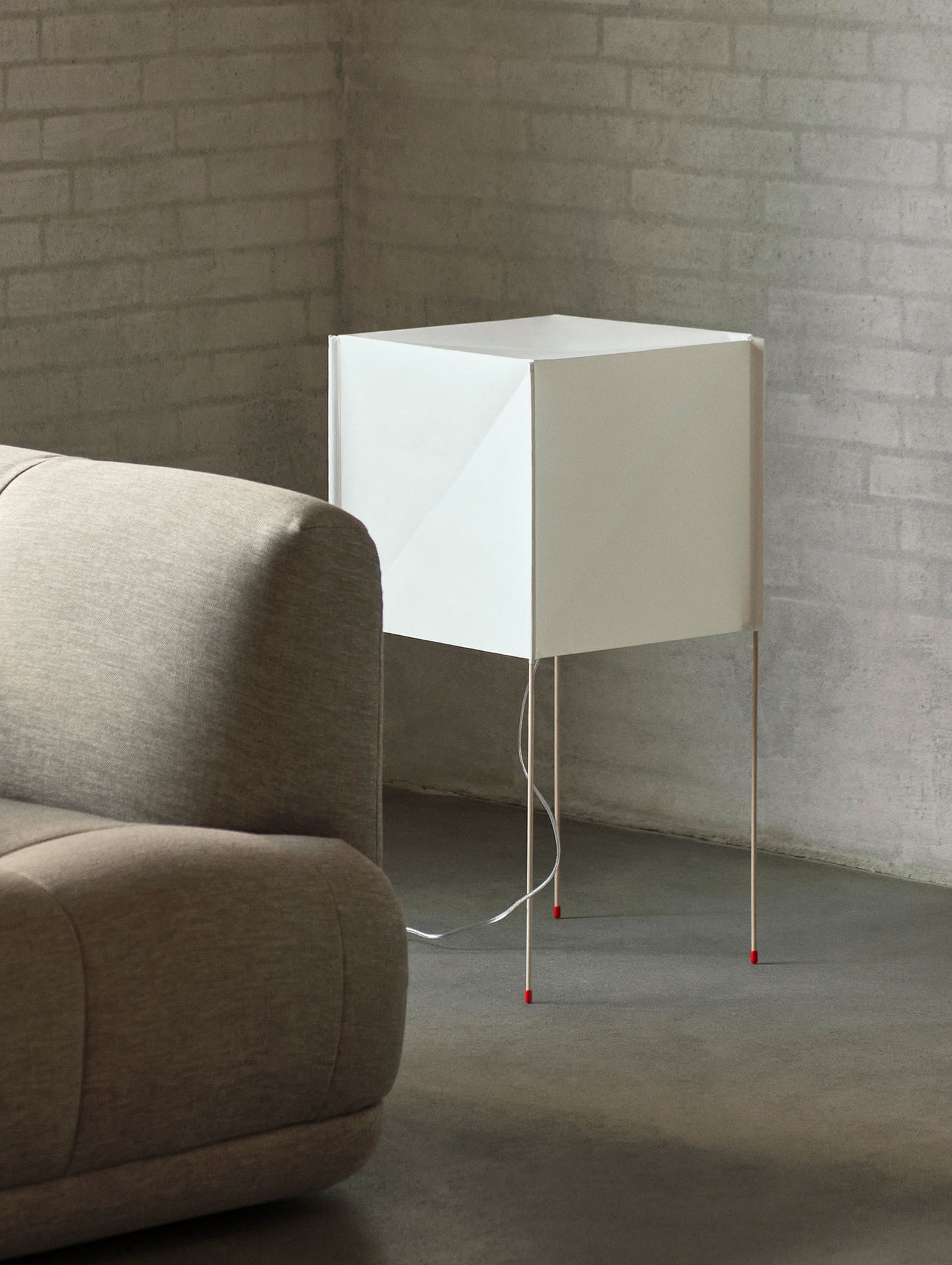 Paper Cube Floor Lamp by HAY