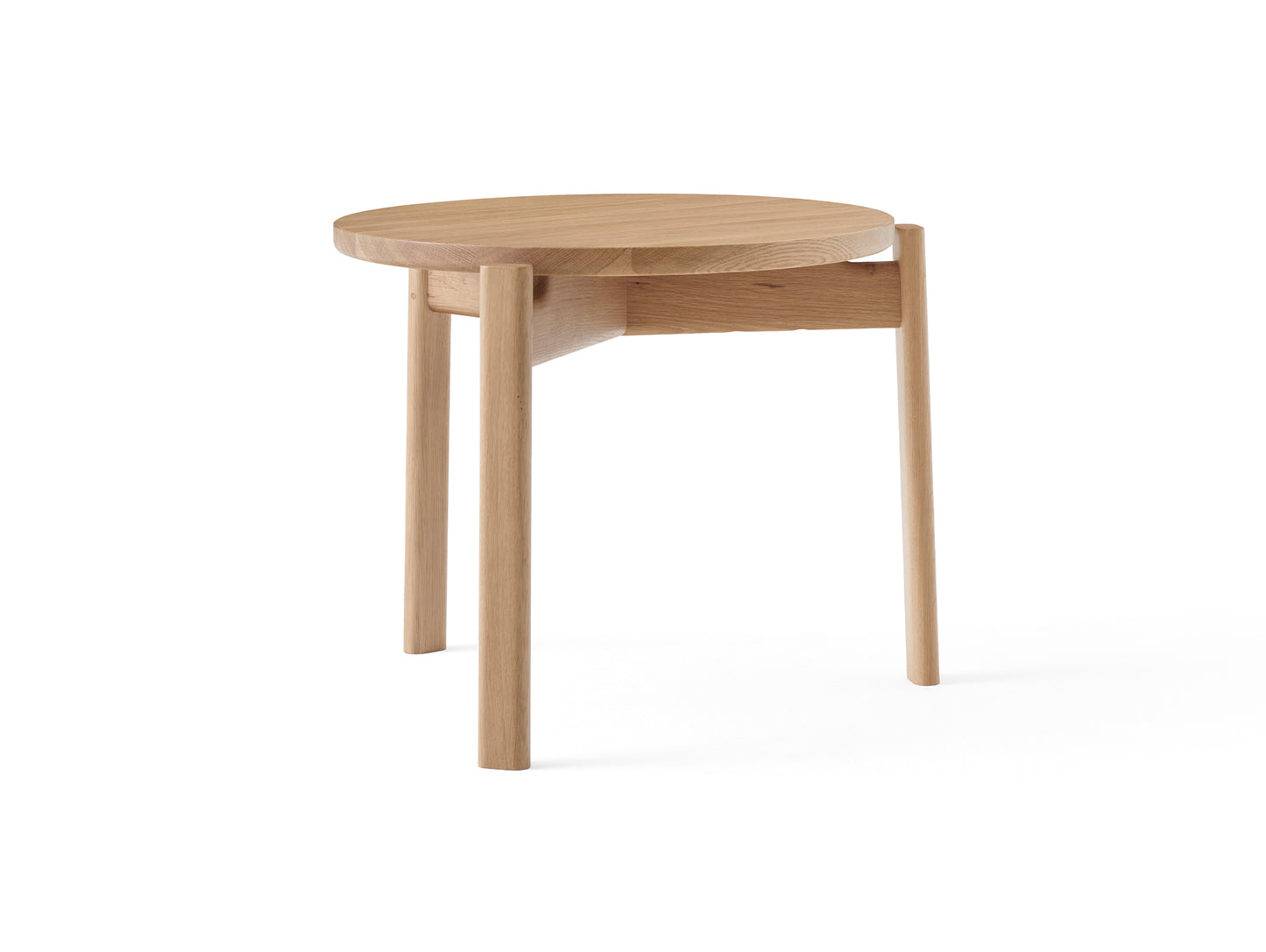 Passage Lounge Table by Menu - D50 cm / natural oak 