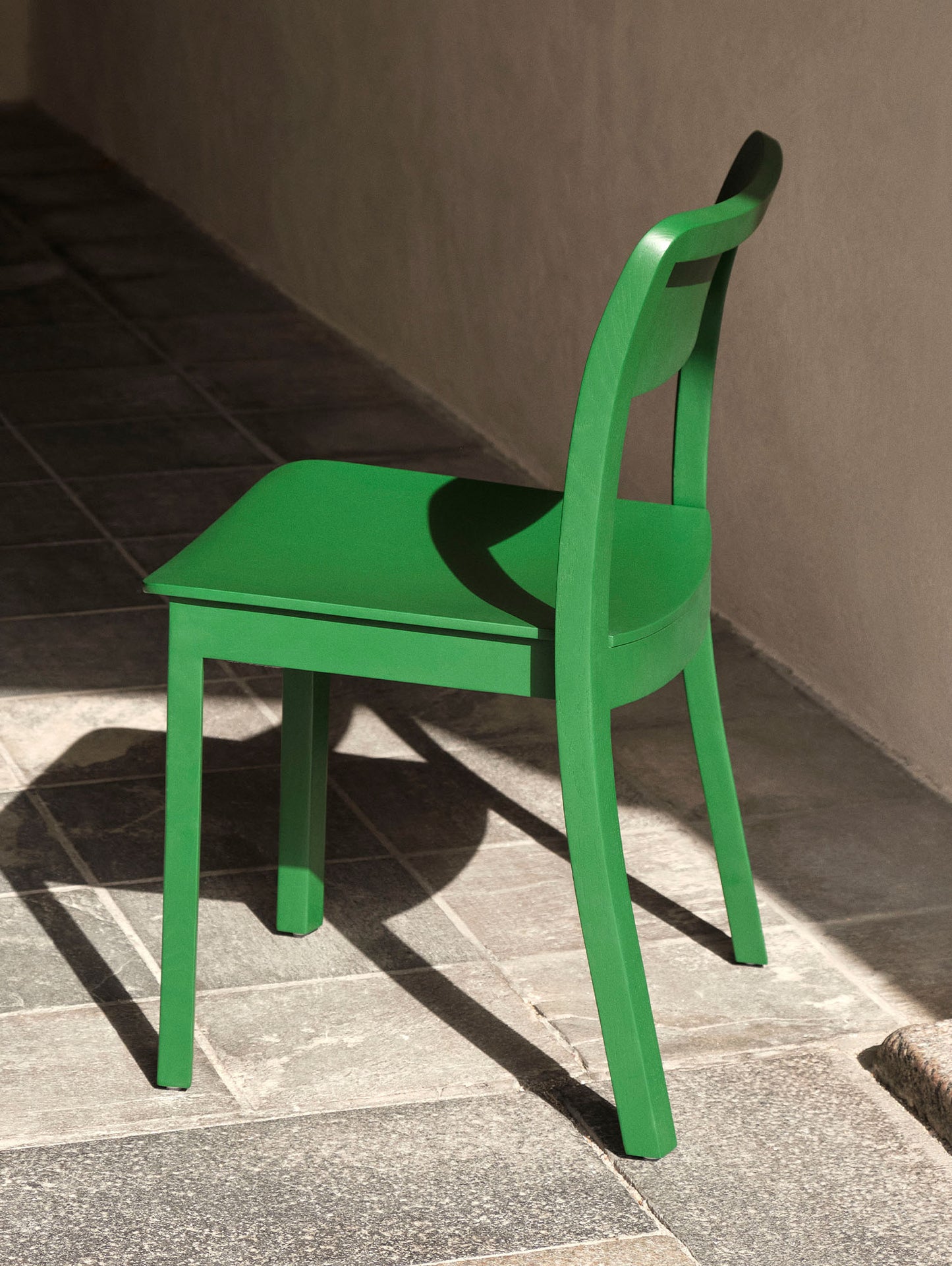 Pastis Chair by HAY - Without Armrest / Pine Green Water-Based Lacquered Ash