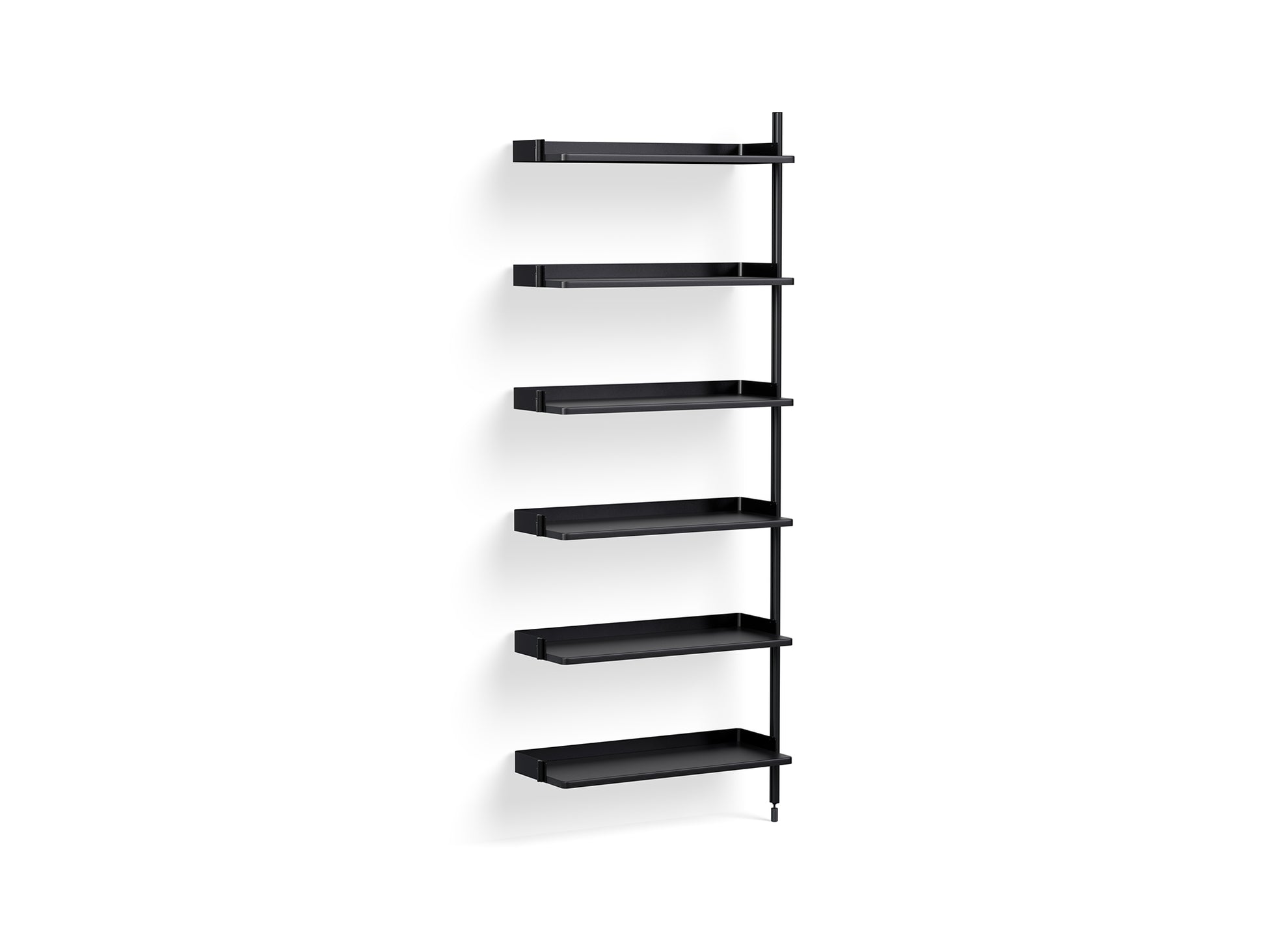 Pier System 100 Add-ons by HAY - Black Anodised Aluminium Uprights / PS Black