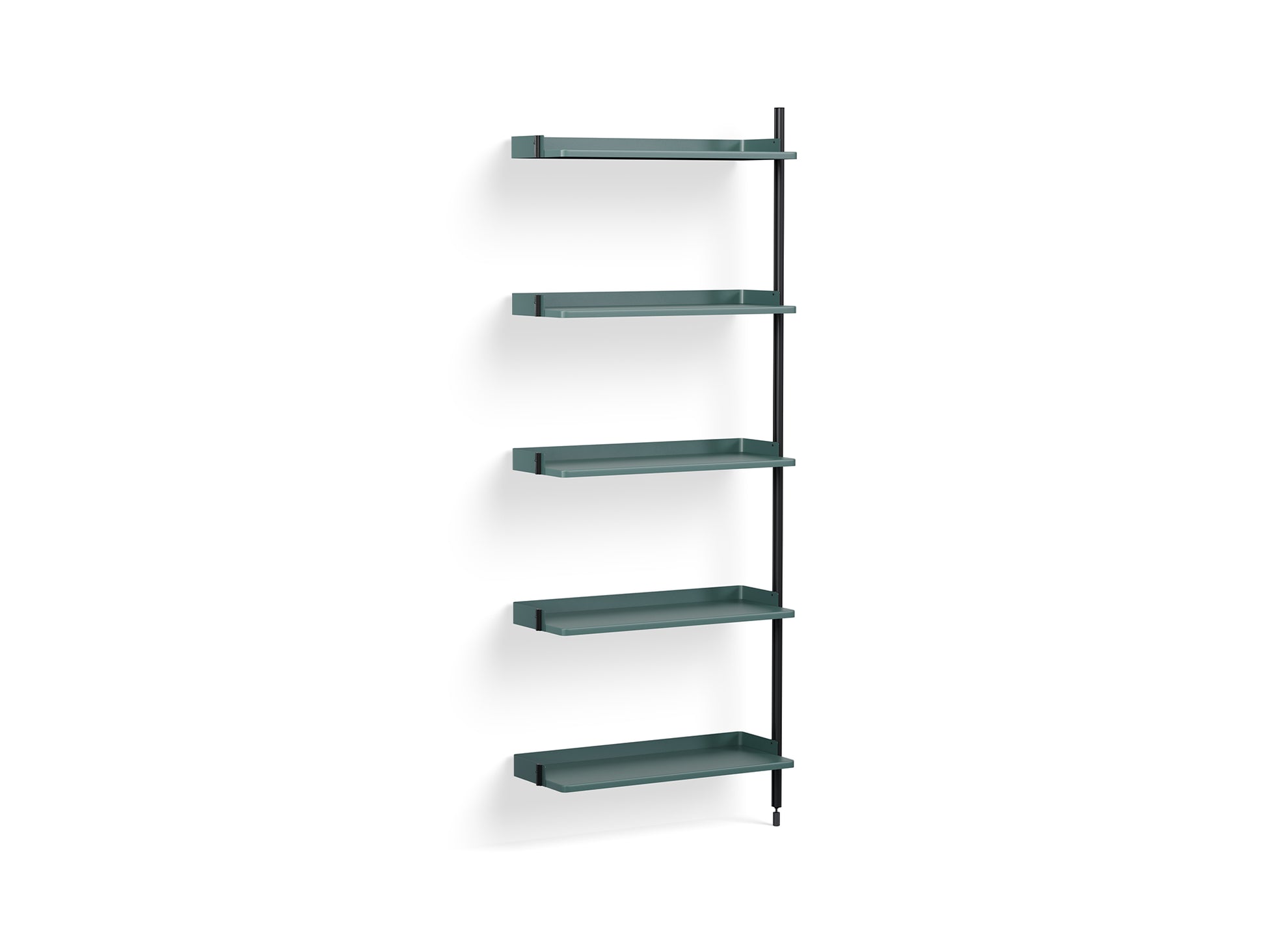 Pier System 110 Add-ons by HAY - Black Anodised Aluminium Uprights / PS Blue