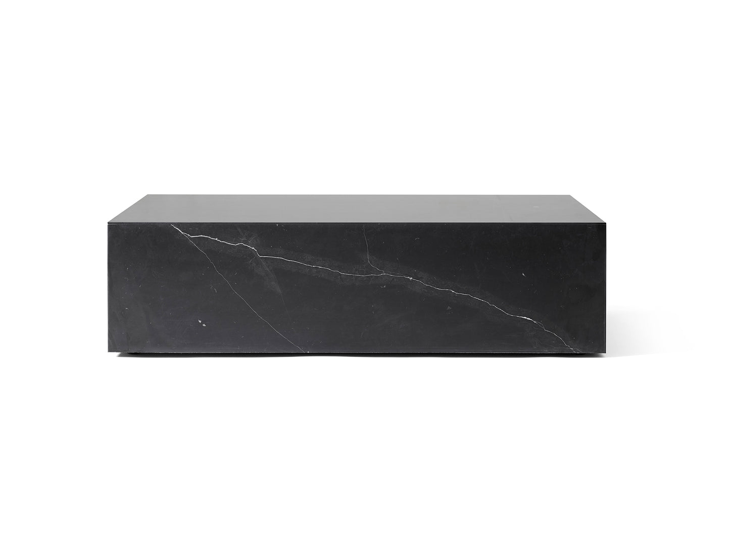 Marble Plinth Low - Nero Marble - by Menu