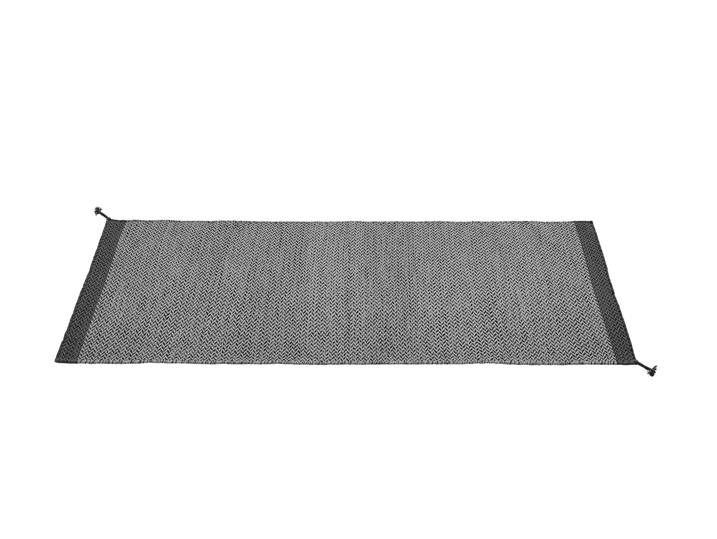 Ply Rug by Muuto - 80 x 200 / dark grey