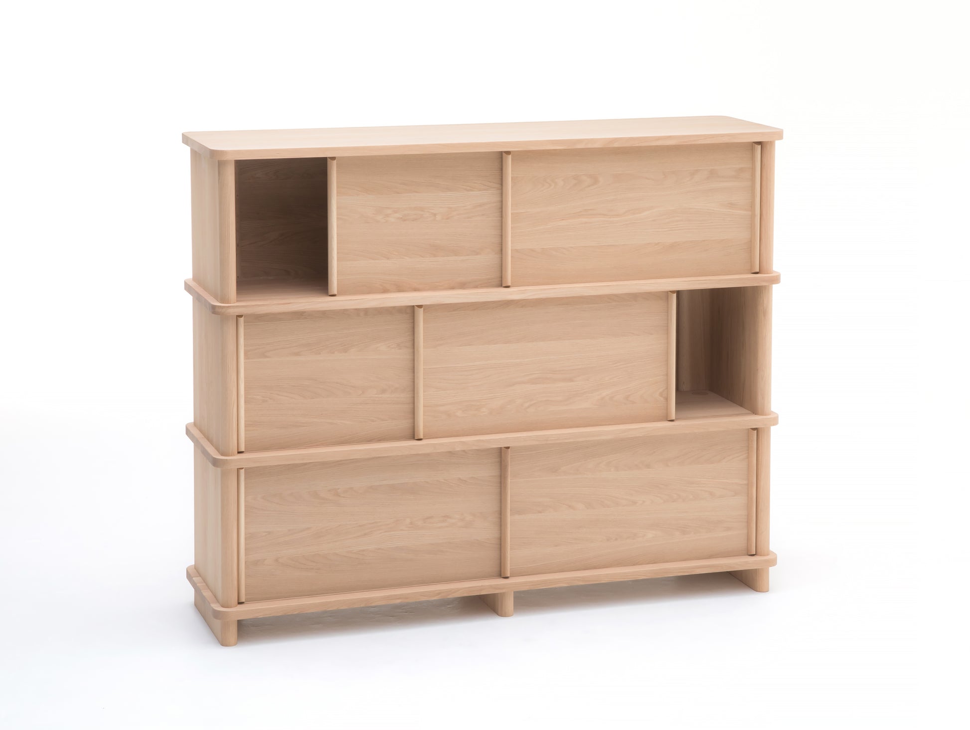 Karimoku New Standard - Prop Highboard in Pure Oak