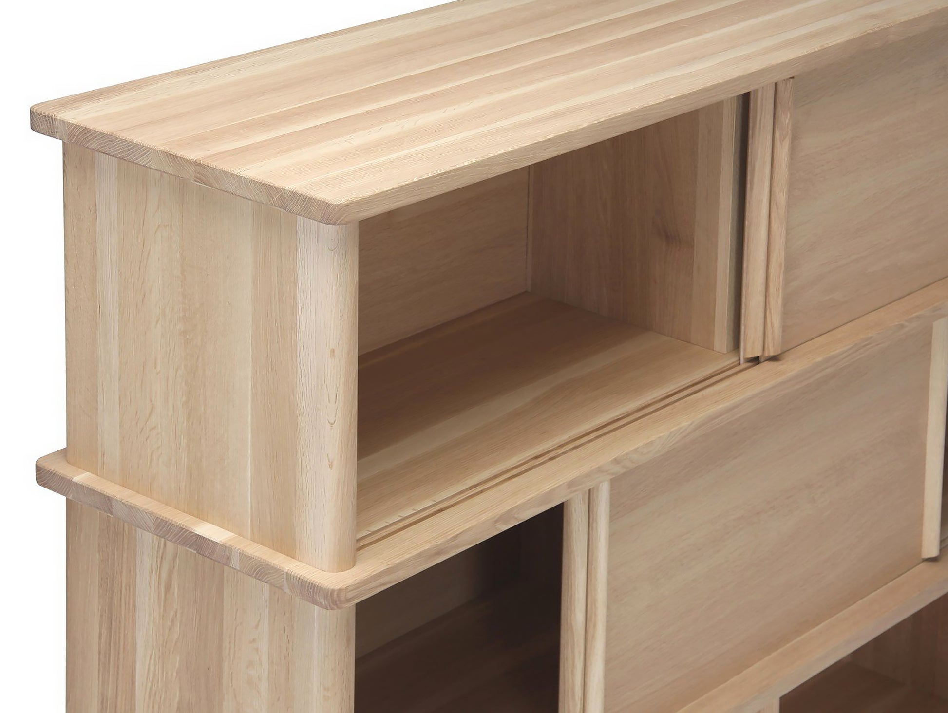 Karimoku New Standard - Prop Highboard in Pure Oak
