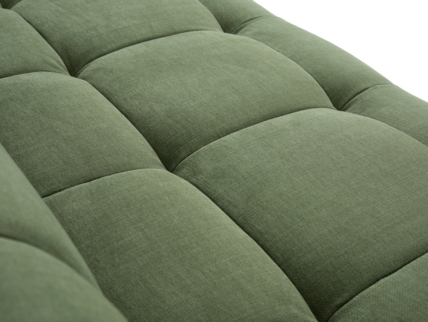 Quilton Corner Sofa by HAY - Combination 25 / Linara Tarragon 100